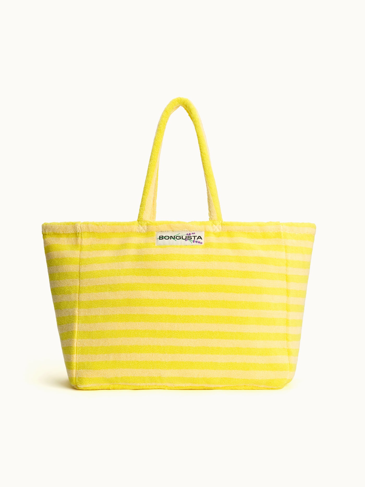Naram Weekend Bag | Pristine & Neon Yellow von Bongusta