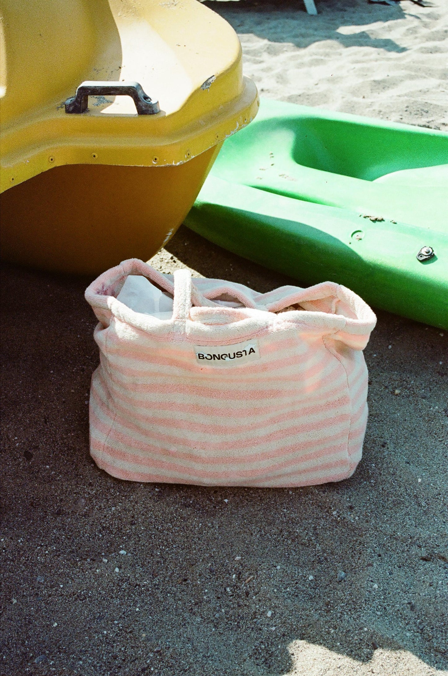 Naram Weekend Bag | Tropical & Creme von Bongusta