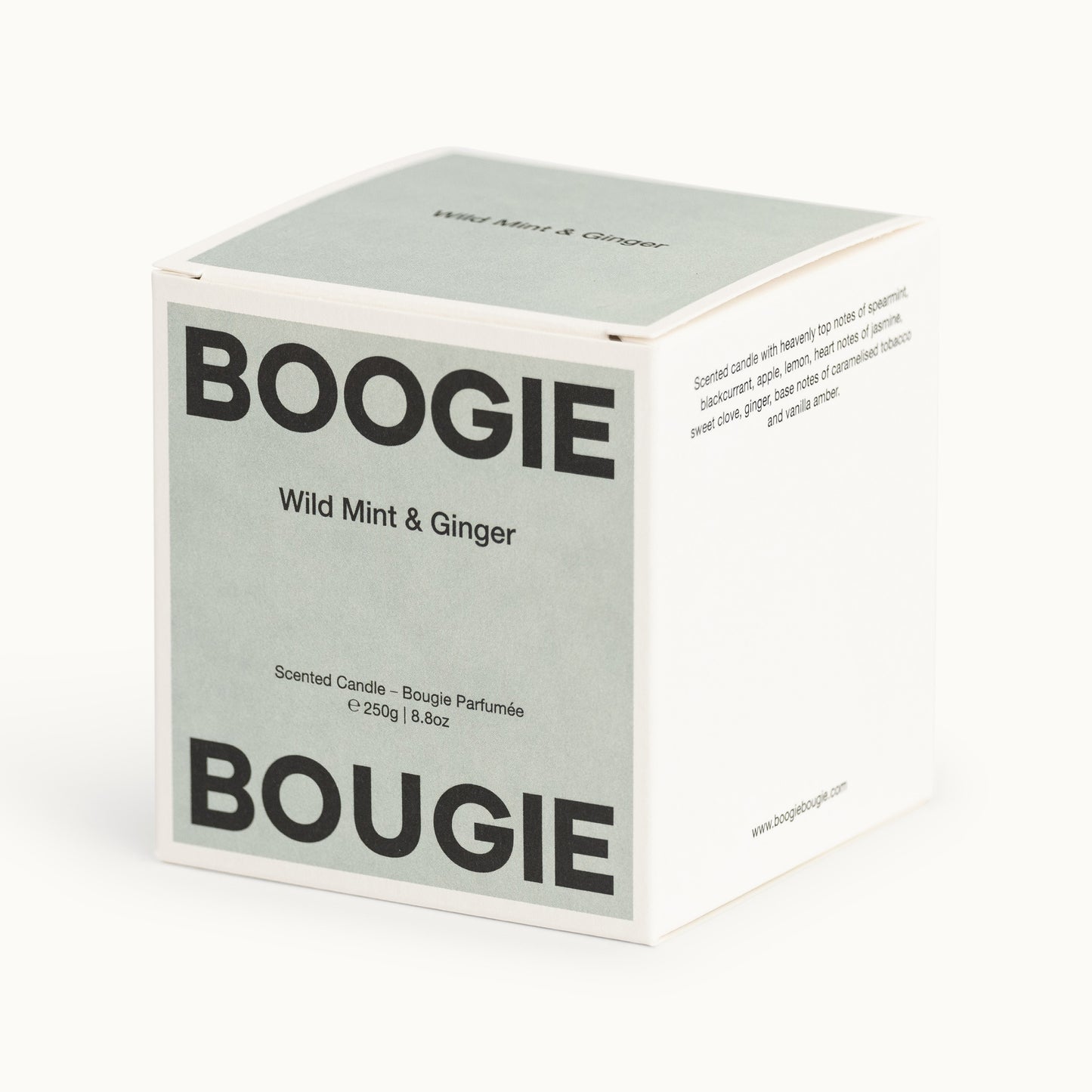 Duftkerze | Wild Mint & Ginger von Boogie Bougie