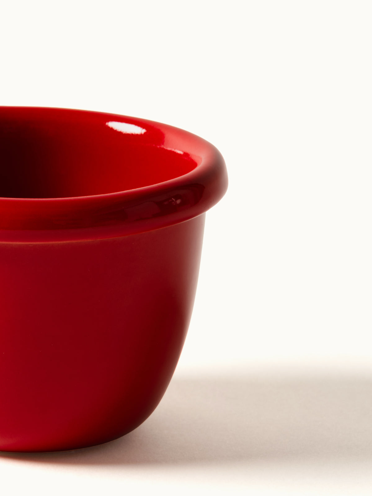 Becher Keramik MOK 250ml in Rot von Brüüg