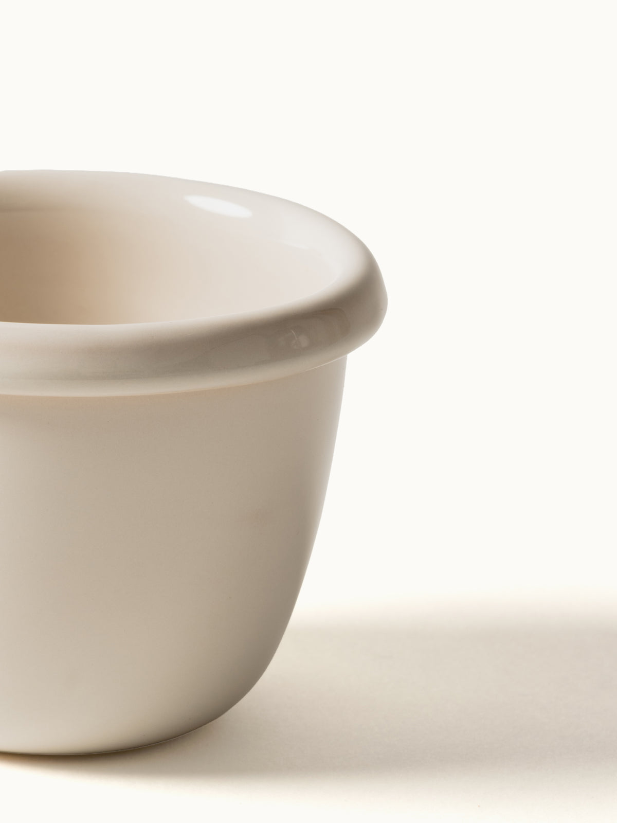 Becher Keramik MOK 250ml in Weiß von Brüüg
