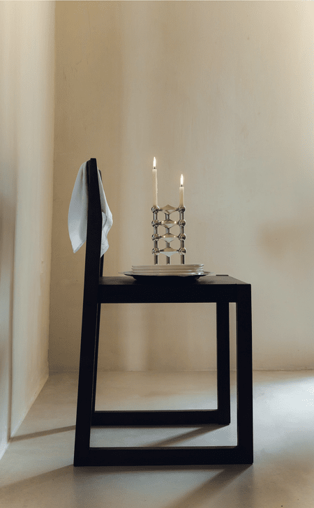 Kerzenhalter Chrom | 3er-Set von STOFF Nagel