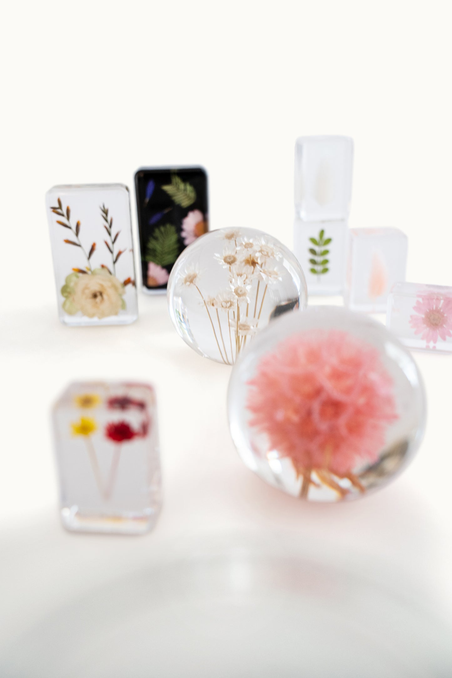 Flower Ball | White Brazil Star Flowers vom KONVOLUT