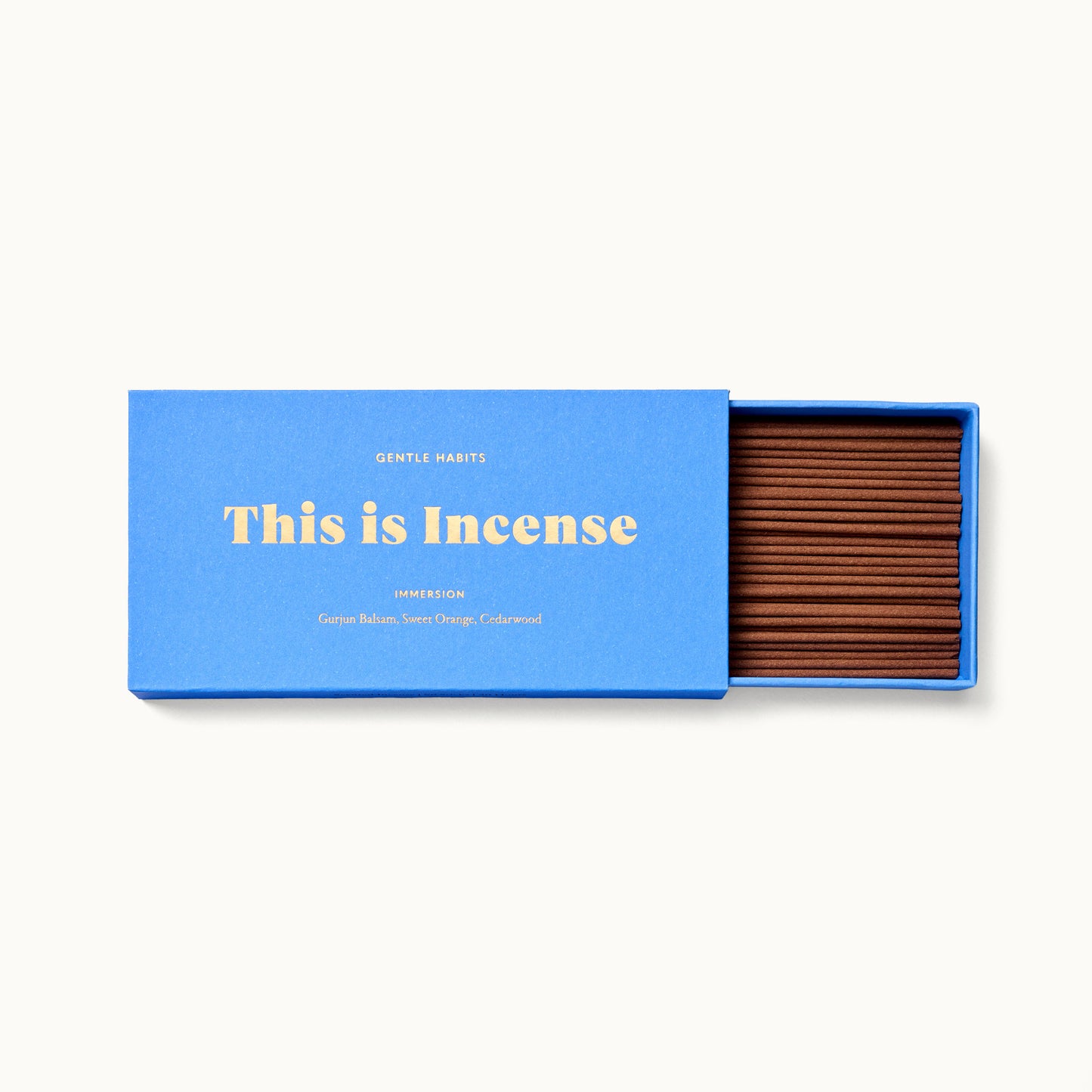 Räucherstäbchen Immersion | Orange & Amber von Gentle Habits