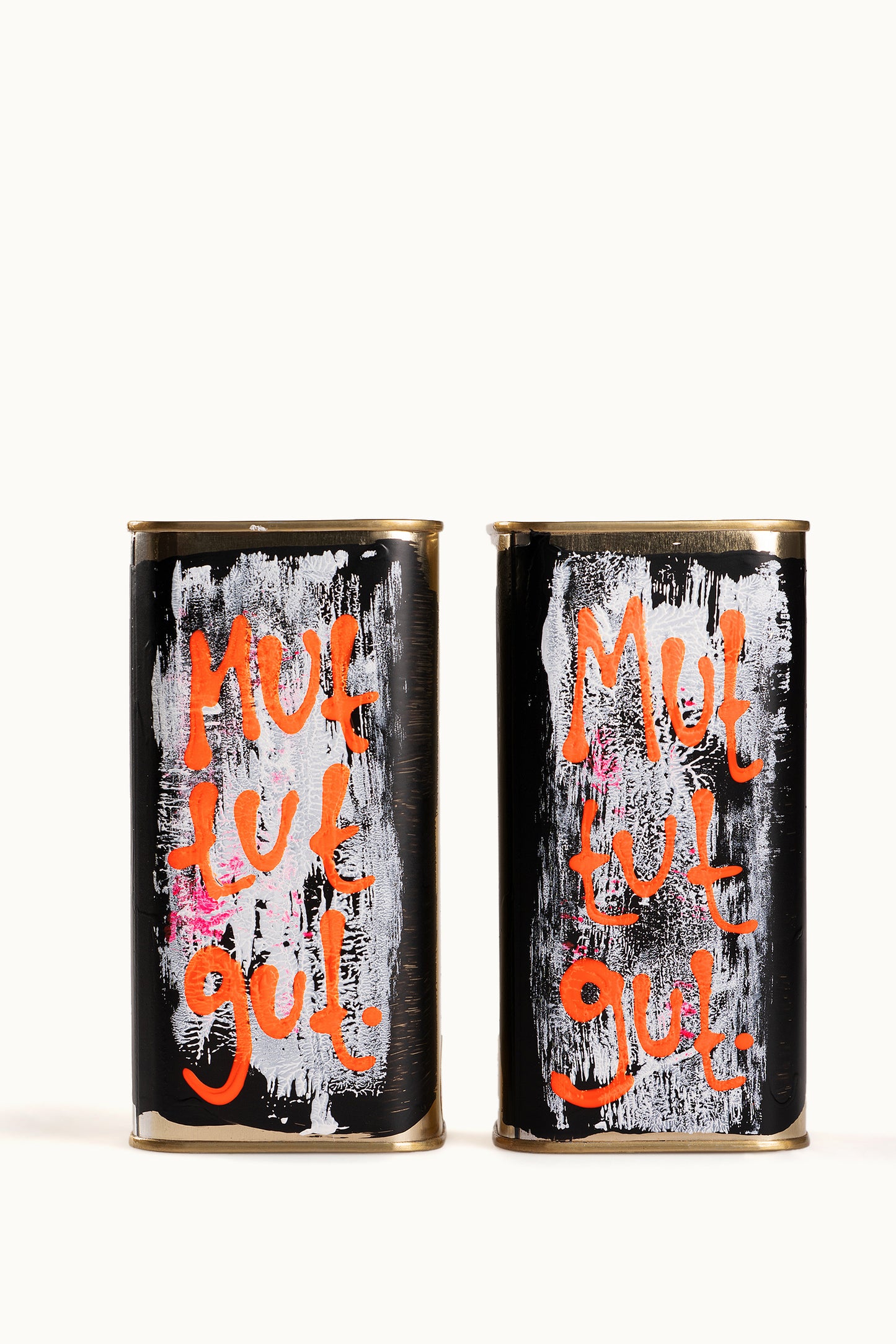 Bio-Olivenöl im handbemalten Kanister à 500 ml | Mut tut gut
