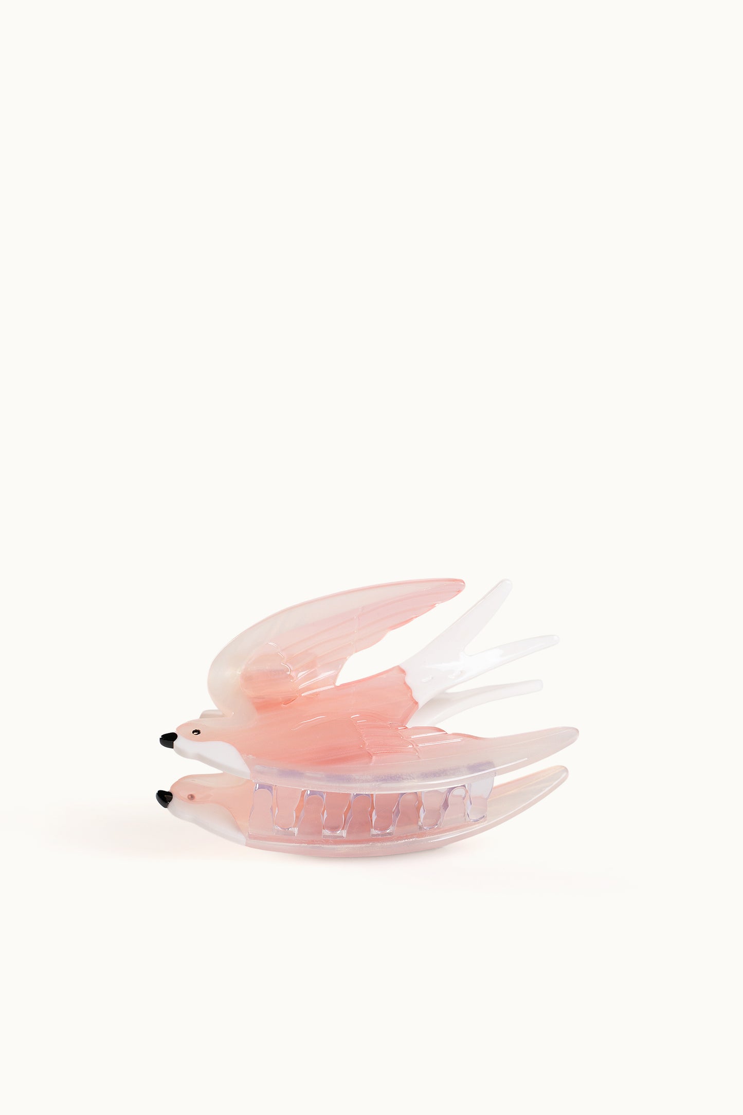Haarklammer Schwalbe Pink
