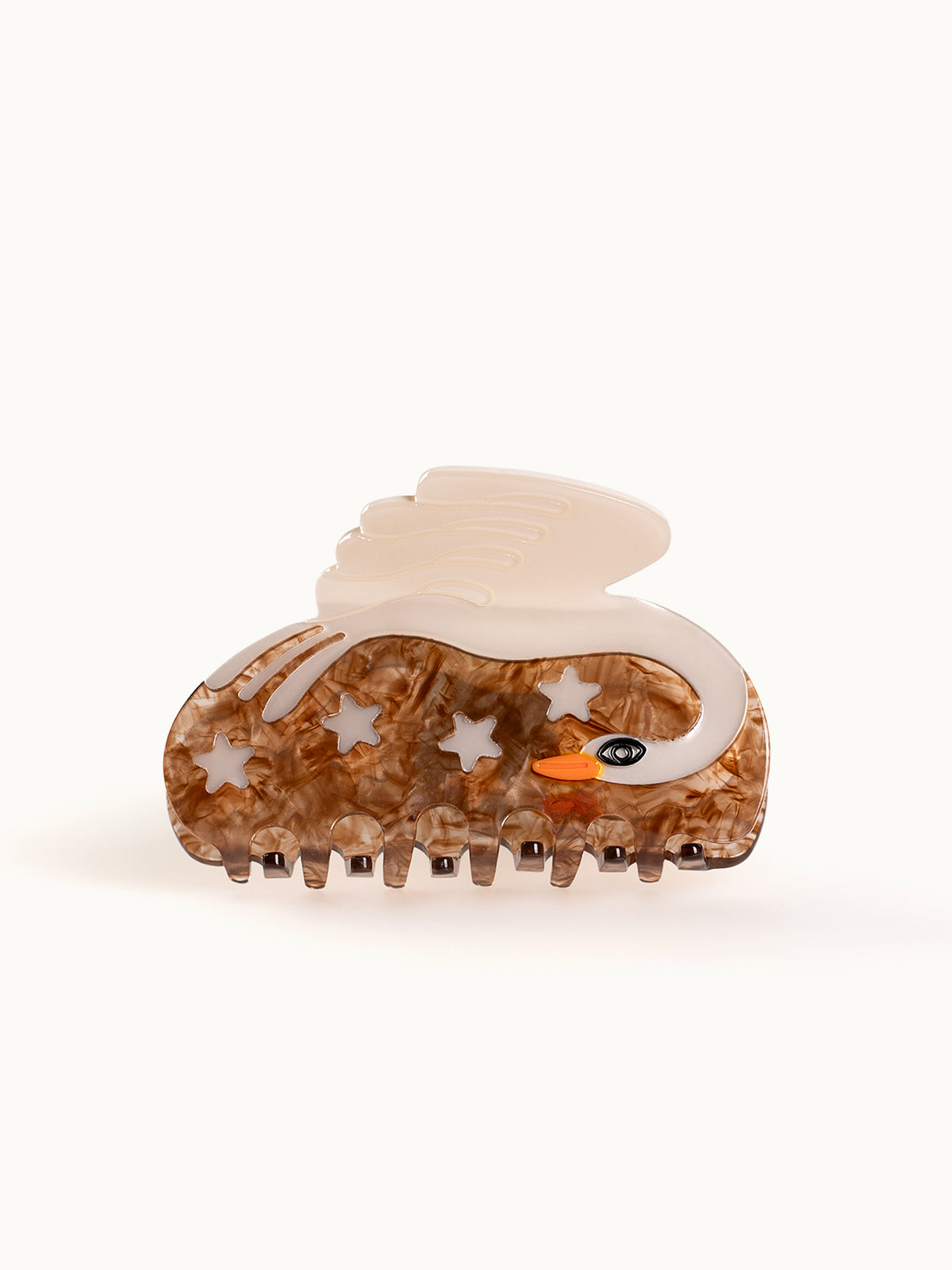 Haarklammer Sternenflug Schwan