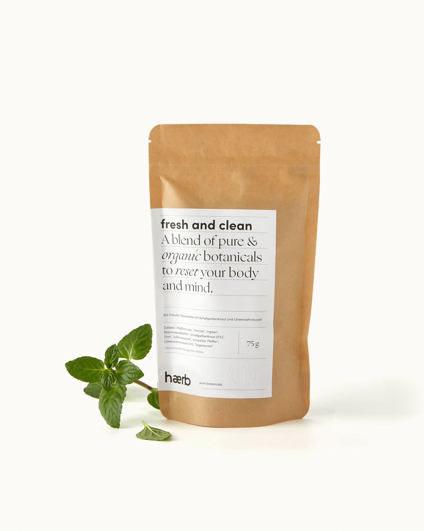 Bio Kräuter-Gewürztee | Fresh and Clean von hearb