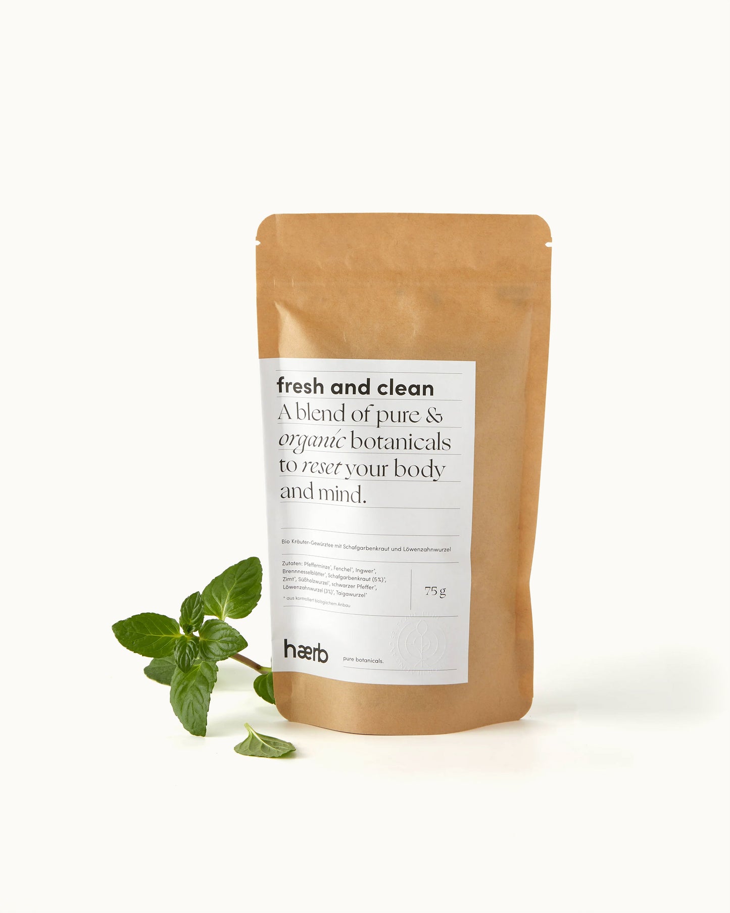 Bio Kräuter-Gewürztee | Fresh and Clean von hearb