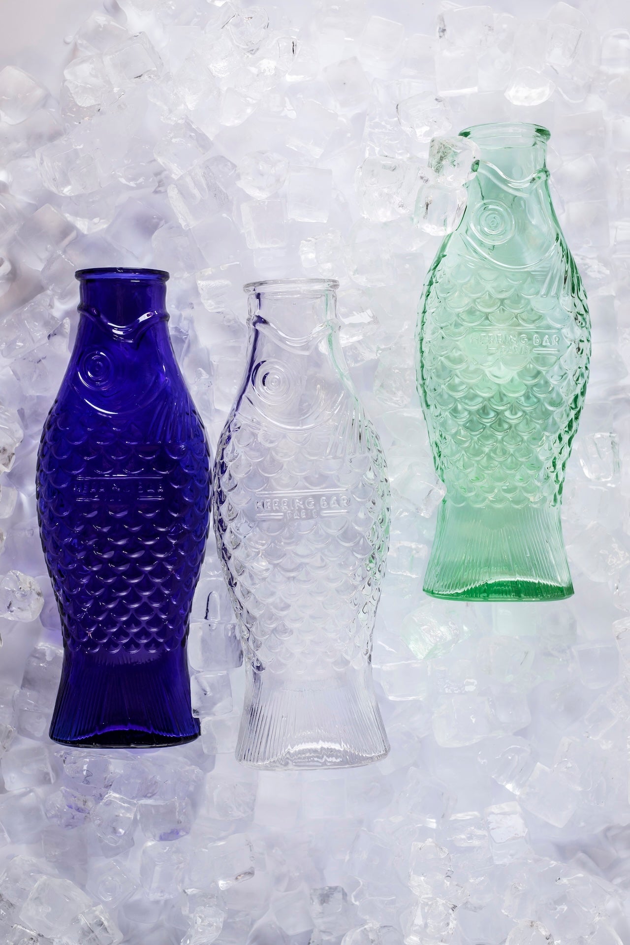 Karaffe Fish & Fish Kobaltblau | Paola Navone von Serax