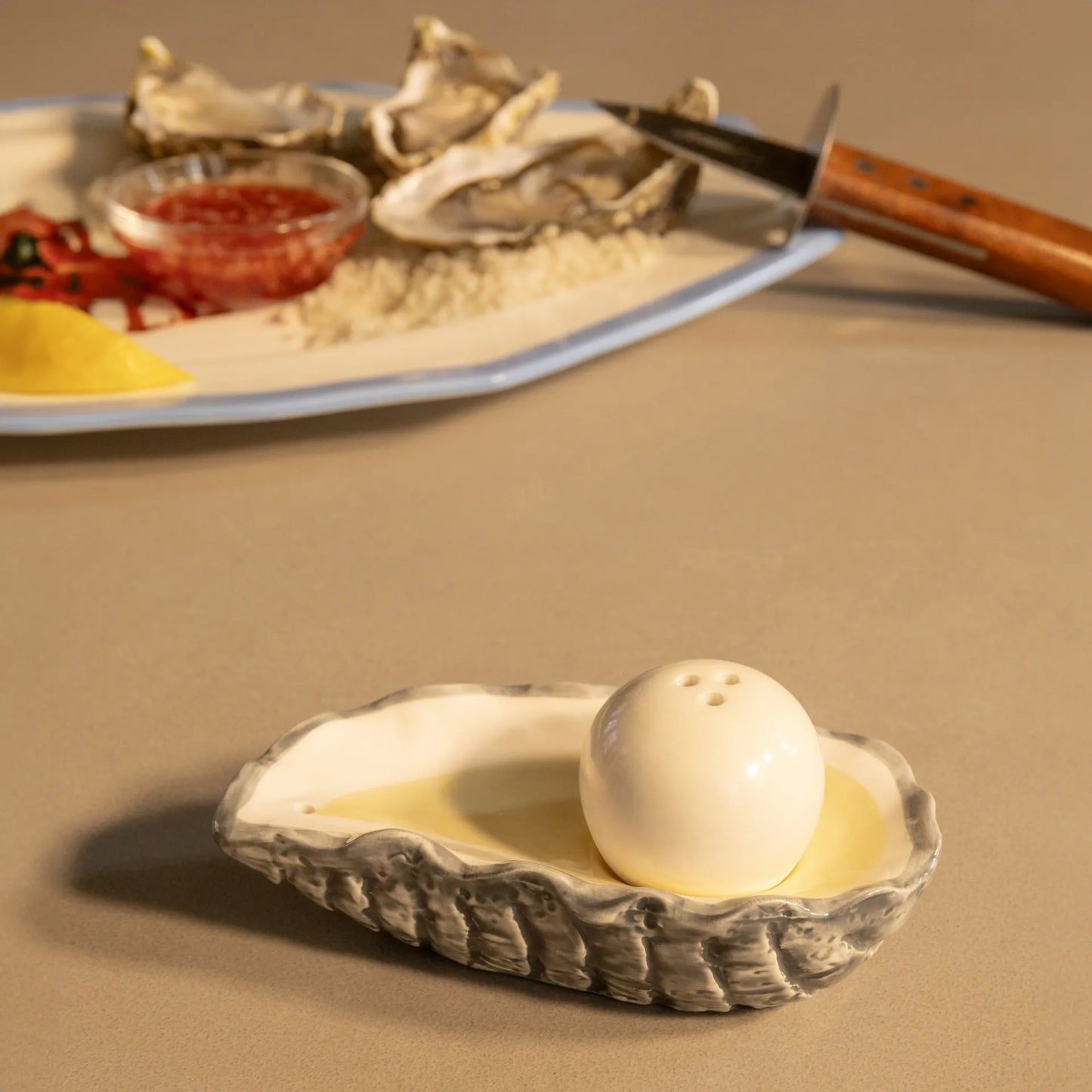 Oyster Salz & Pfeffer Set von &klevering