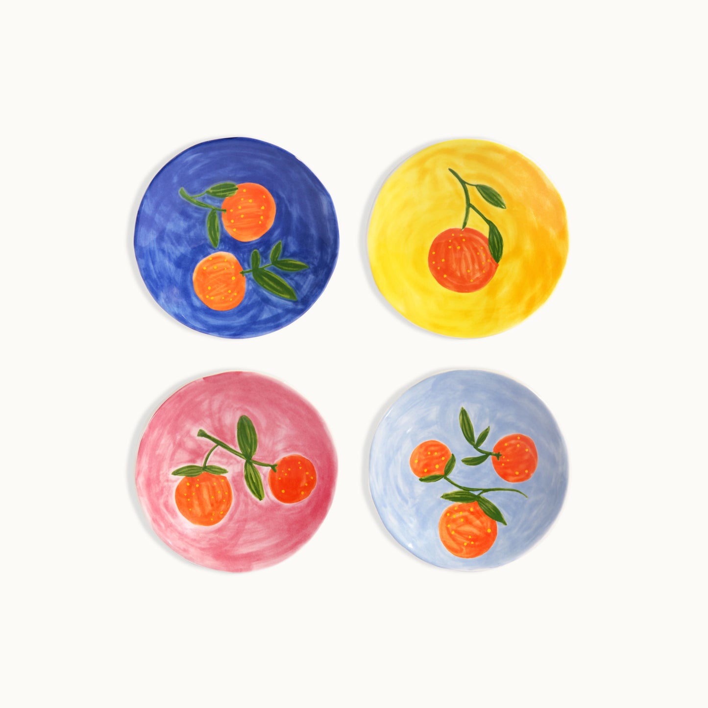 Teller Orangen Ø 16 cm | Rosa von &klevering