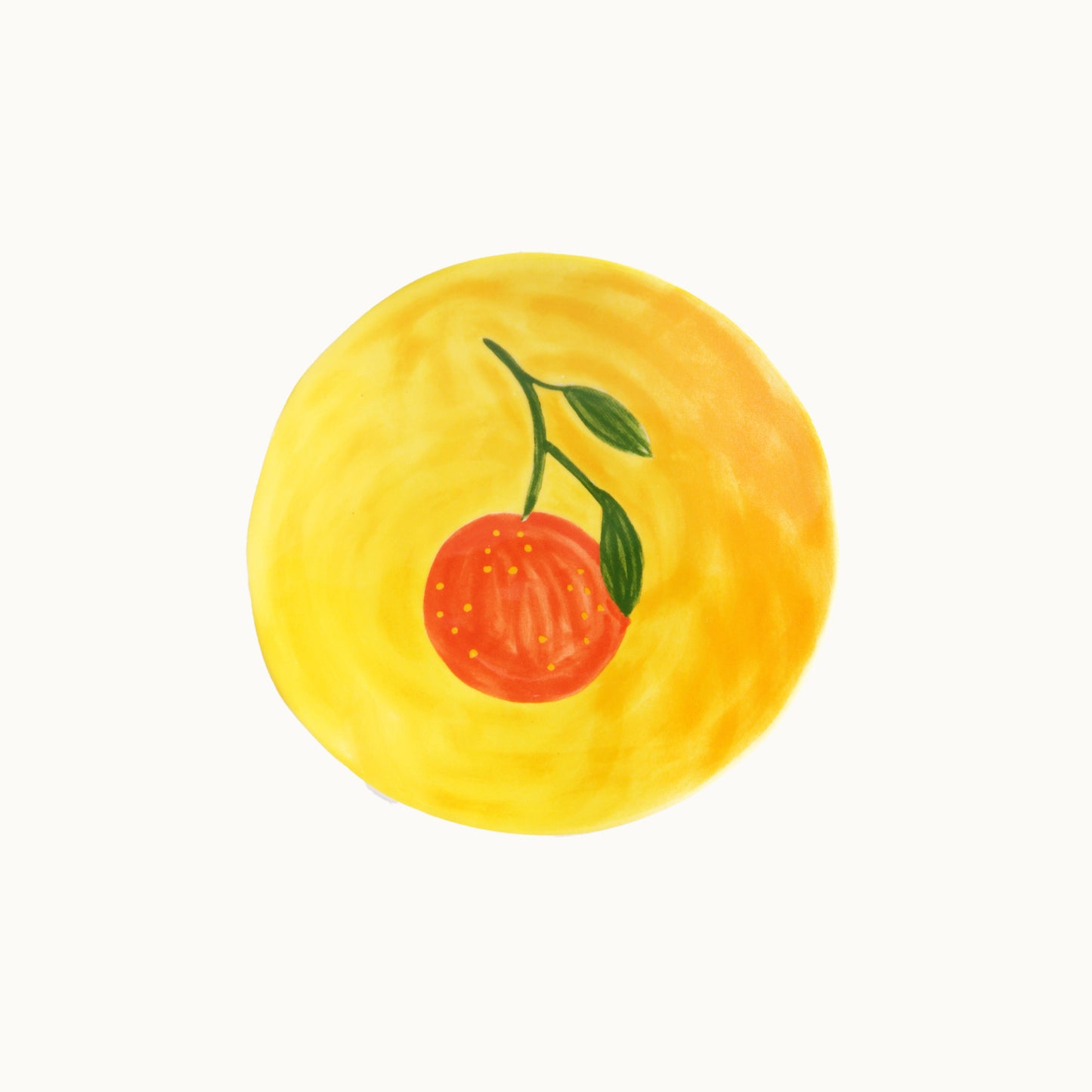Teller Orangen Ø 16 cm | Gelb von &klevering