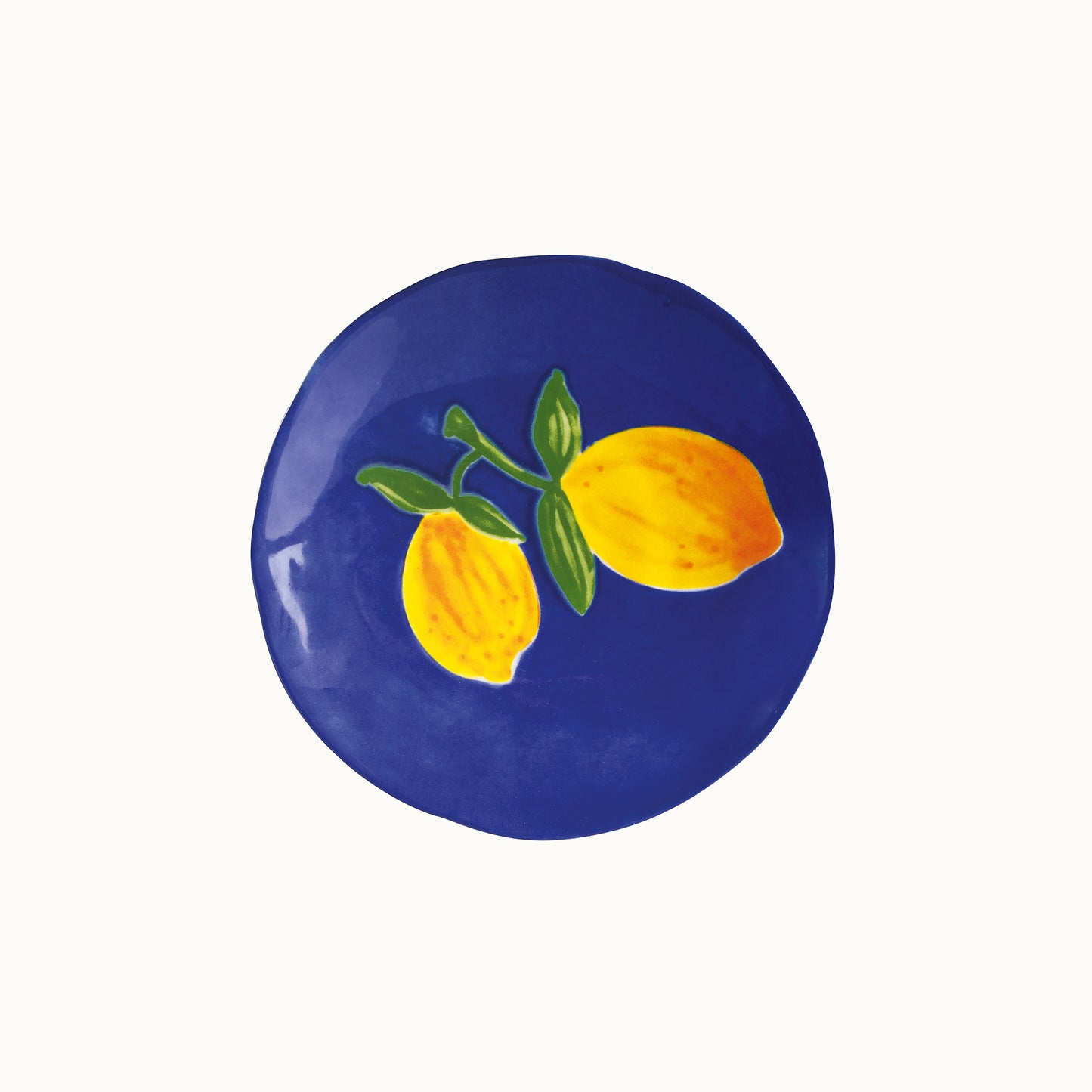 Teller Zitronen Ø 16 cm | Blau von &klevering