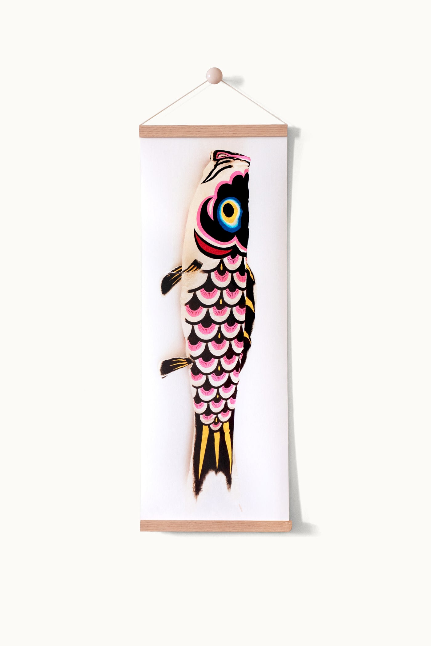Kunstdruck Koi auf Leinwand