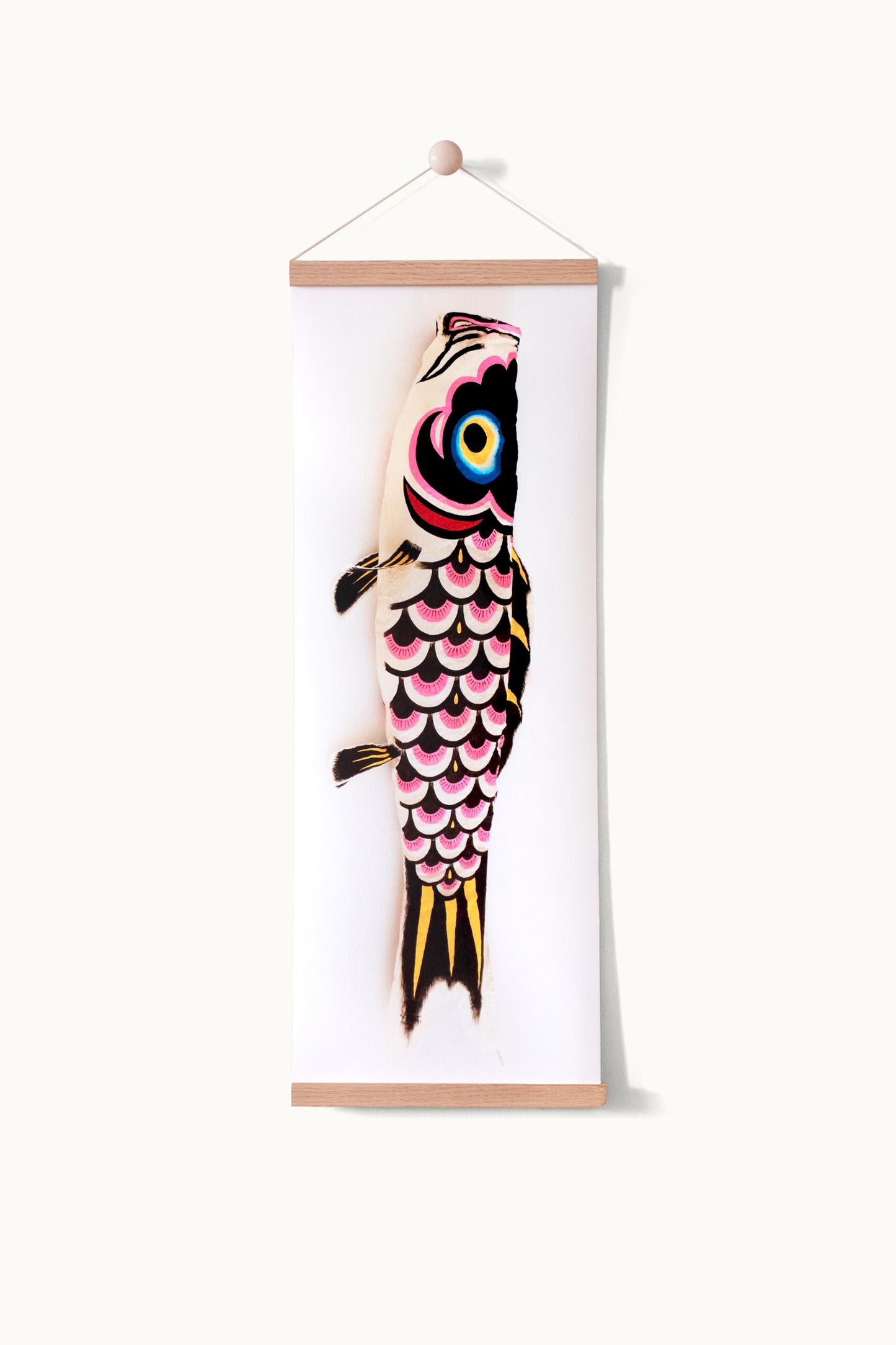 Kunstdruck Koi auf Leinwand