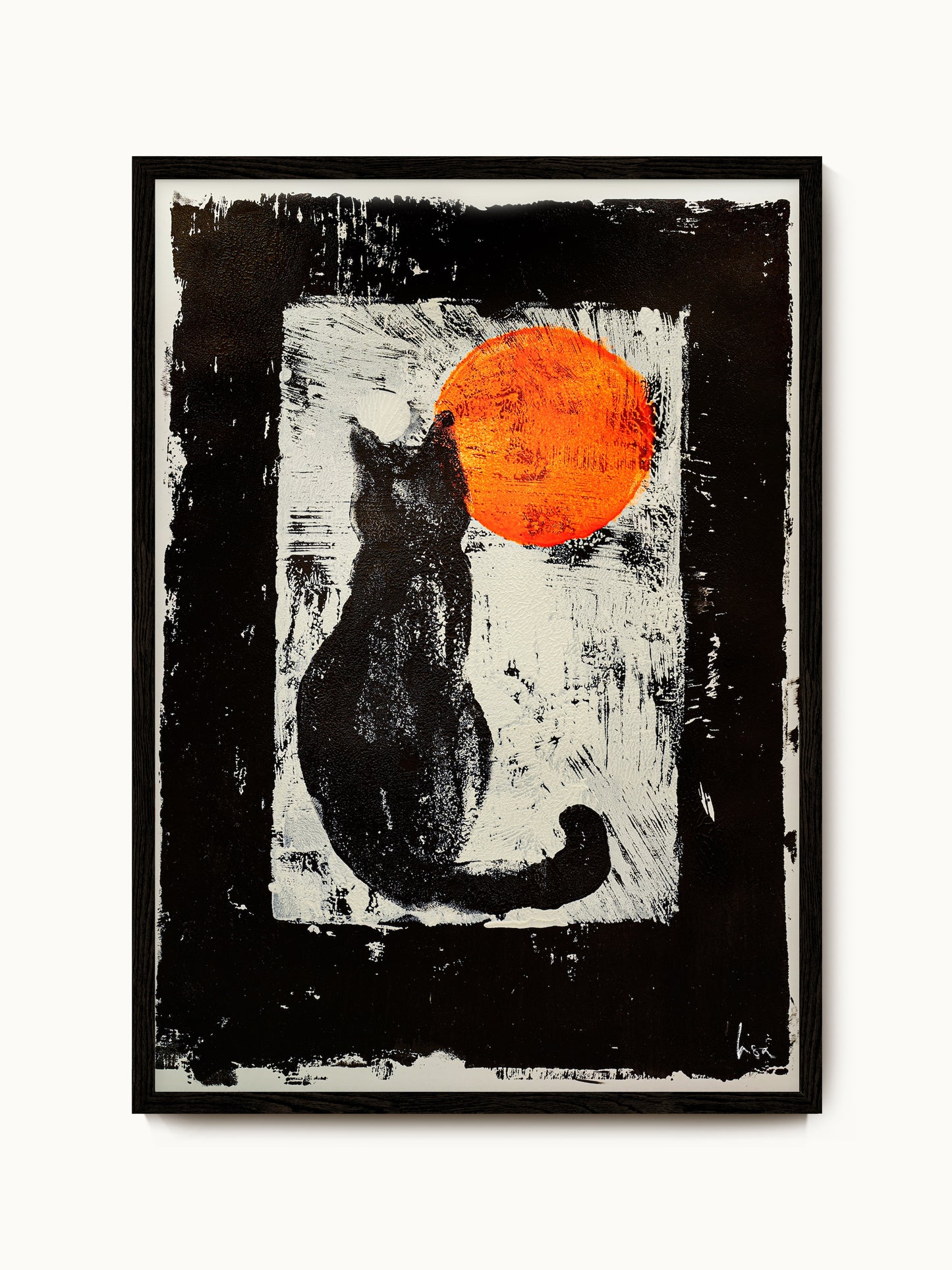 Kunstdruck „Die Katze“ | Design by Lisa Geyer