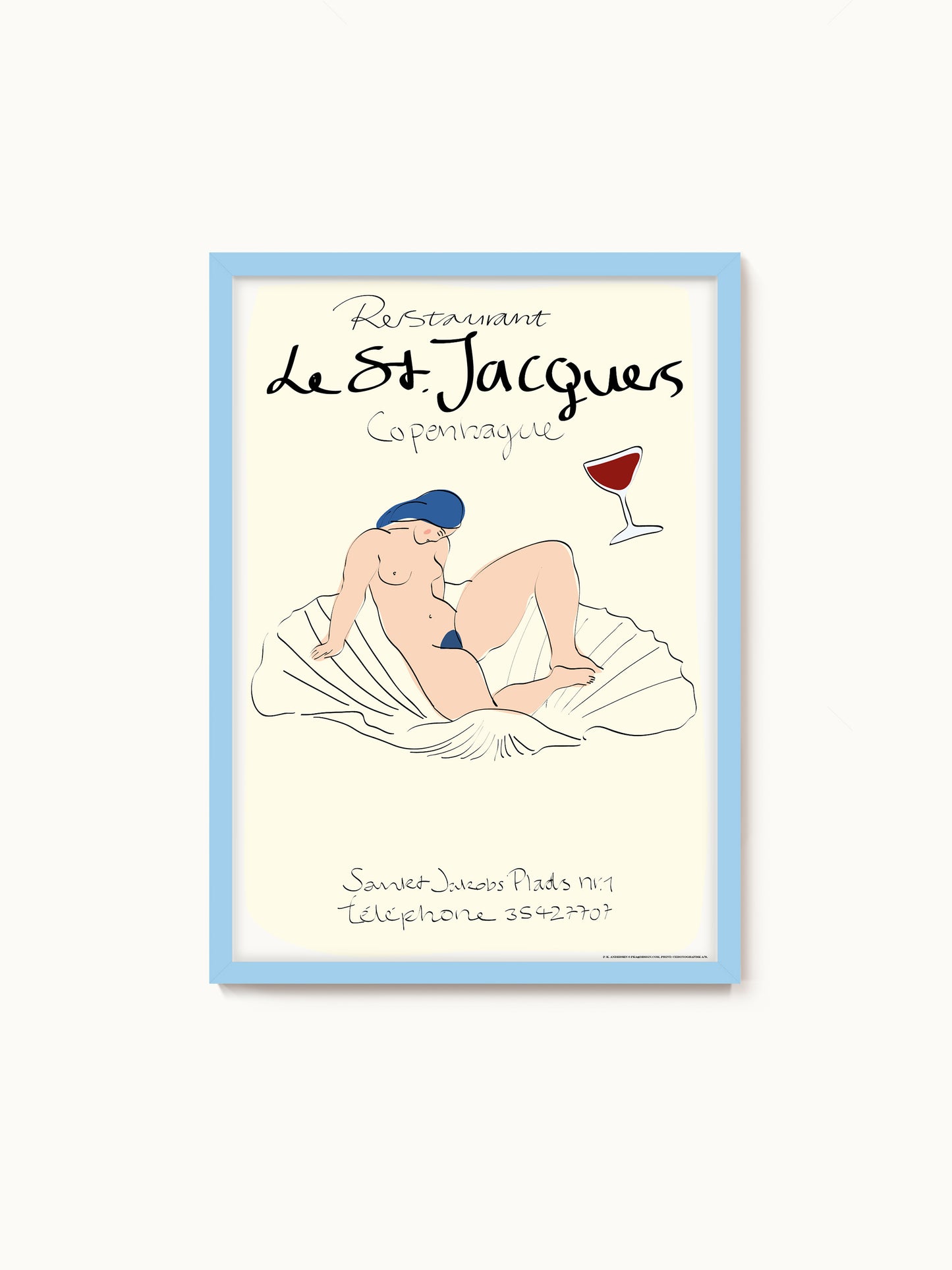 Kunstdruck "Le St. Jacques"