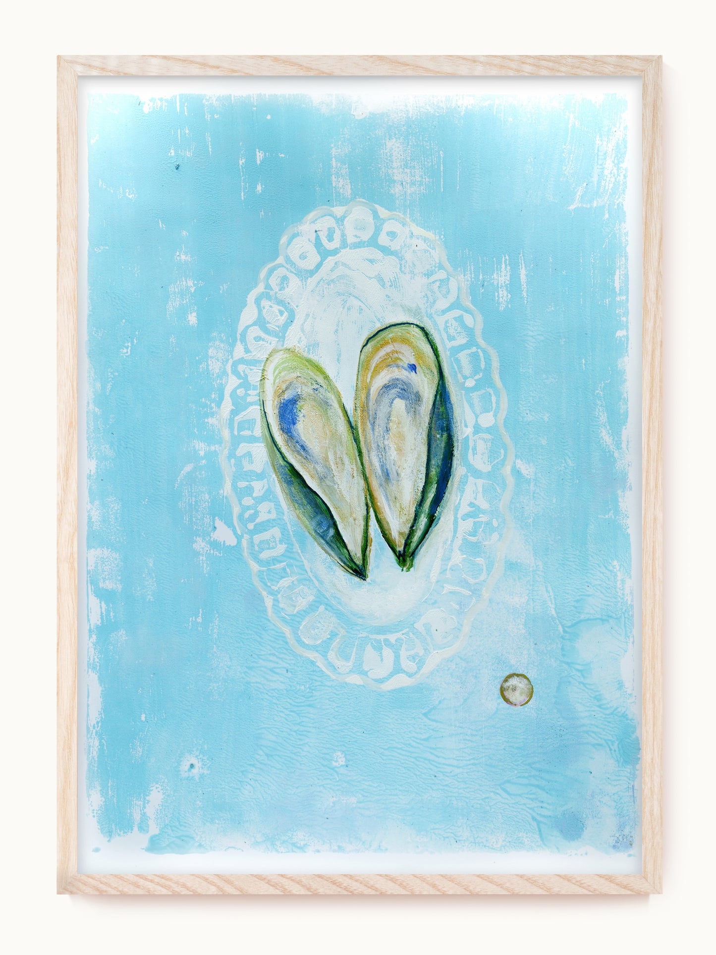 Kunstdruck „Zwei Muscheln“ | Design by Lisa Geyer