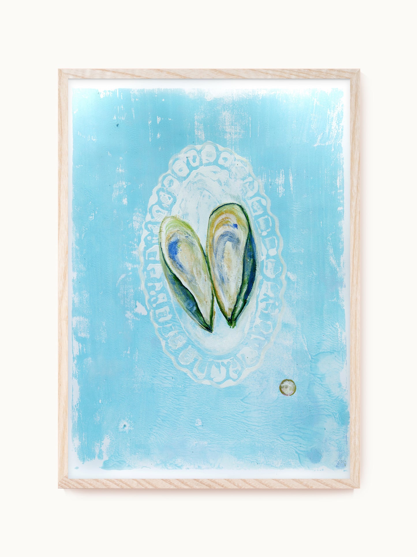 Kunstdruck „Zwei Muscheln“ | Design by Lisa Geyer