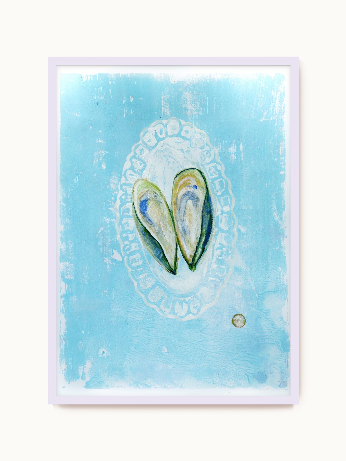 Kunstdruck „Zwei Muscheln“ | Design by Lisa Geyer