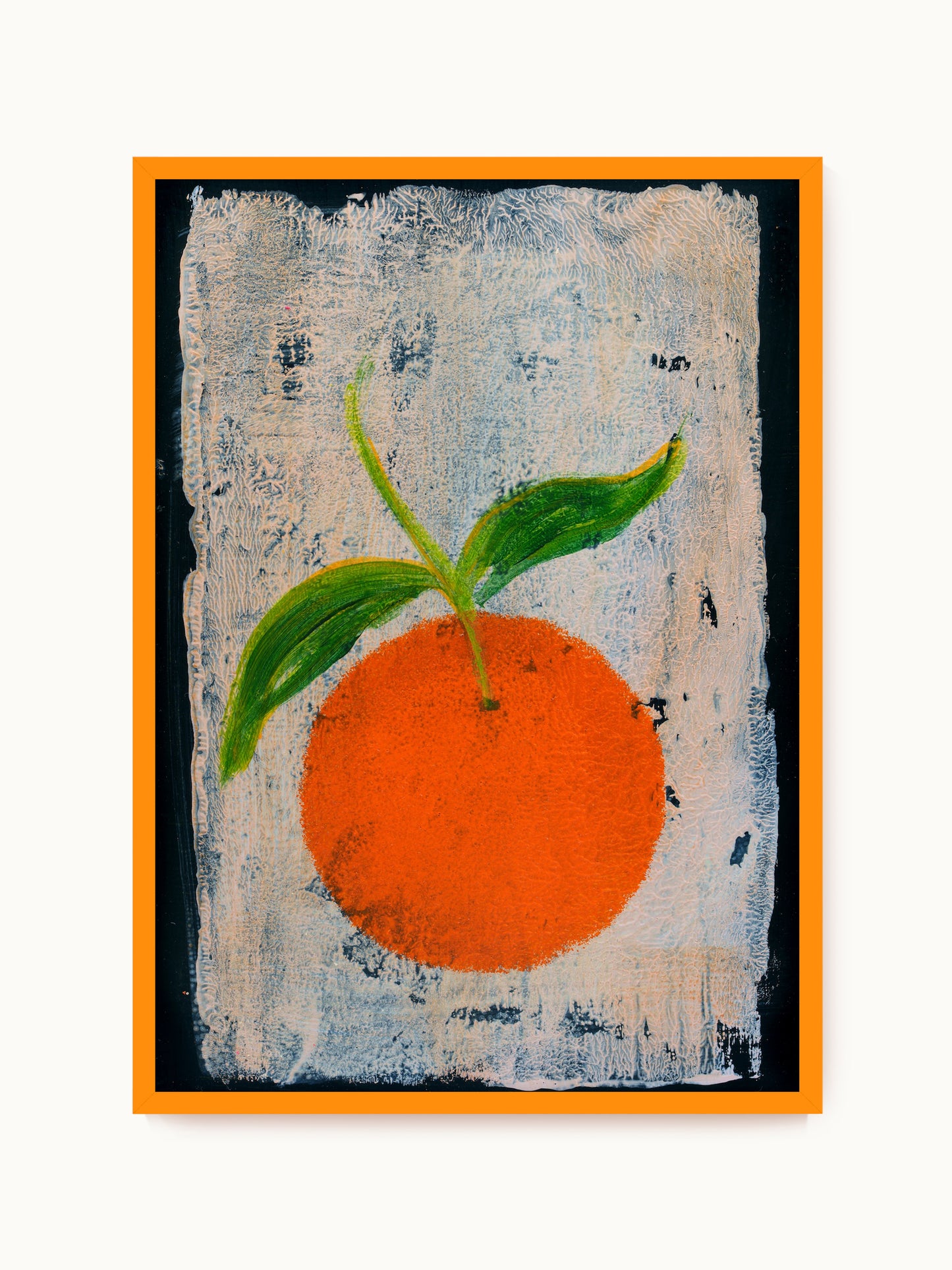 Kunstdruck „Die Orange“ | Design by Lisa Geyer
