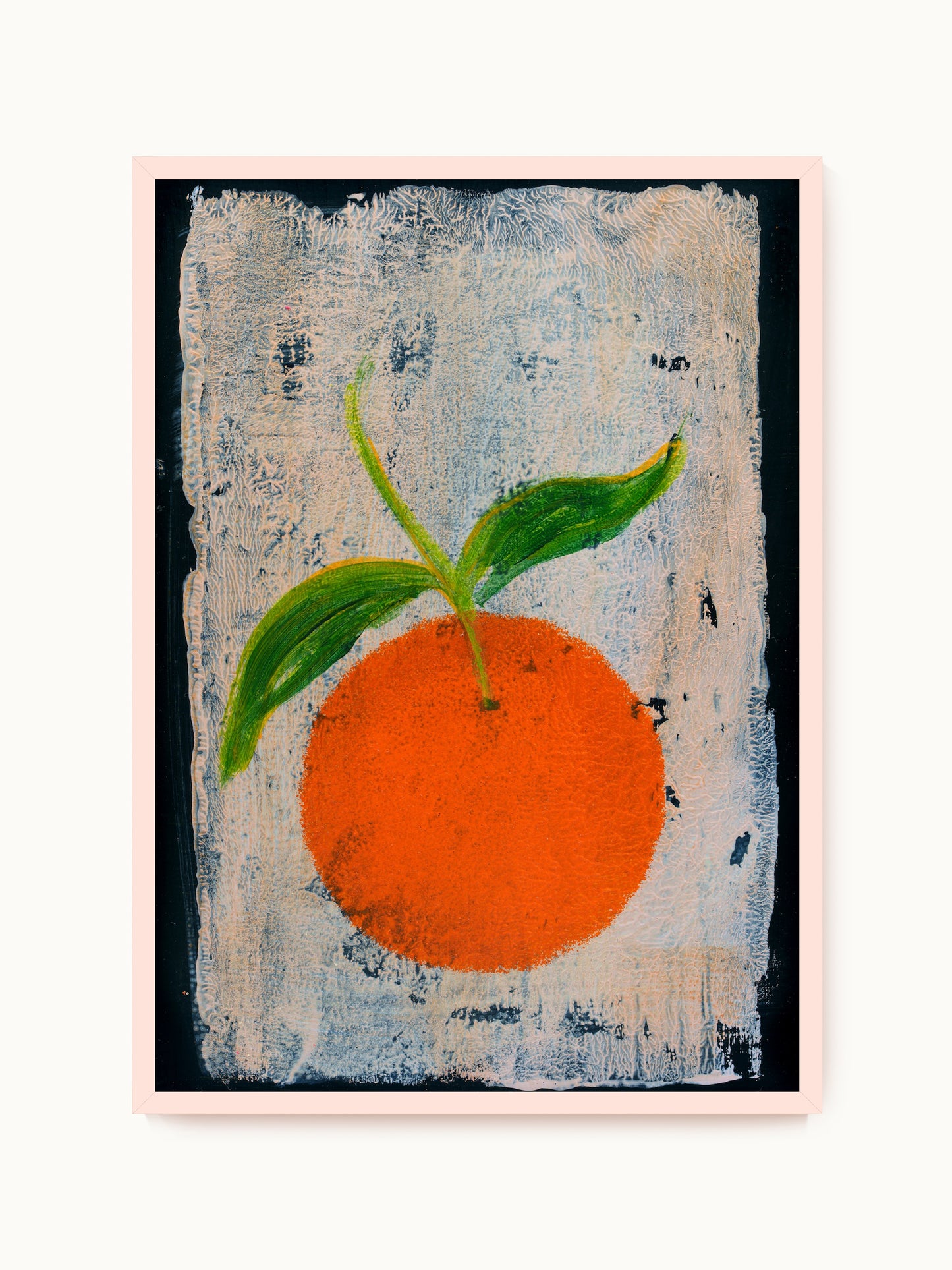 Kunstdruck „Die Orange“ | Design by Lisa Geyer