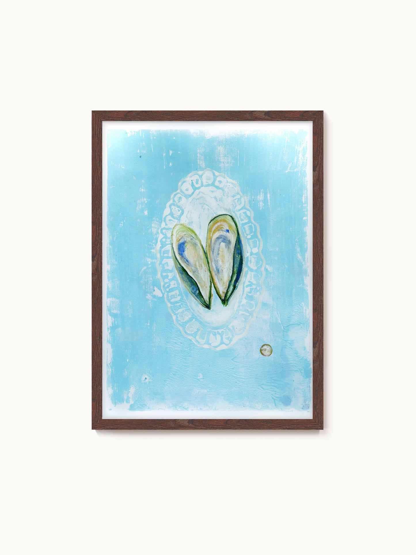 Kunstdruck „Zwei Muscheln“ | Design by Lisa Geyer