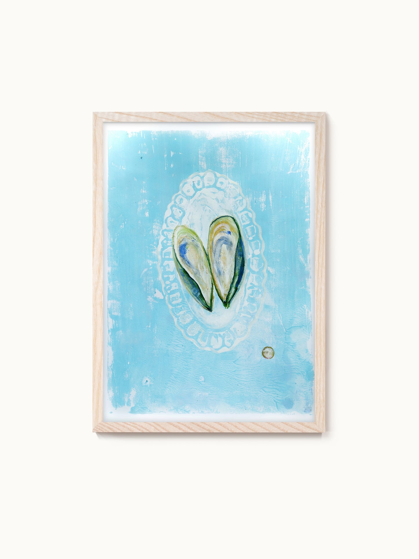 Kunstdruck „Zwei Muscheln“ | Design by Lisa Geyer