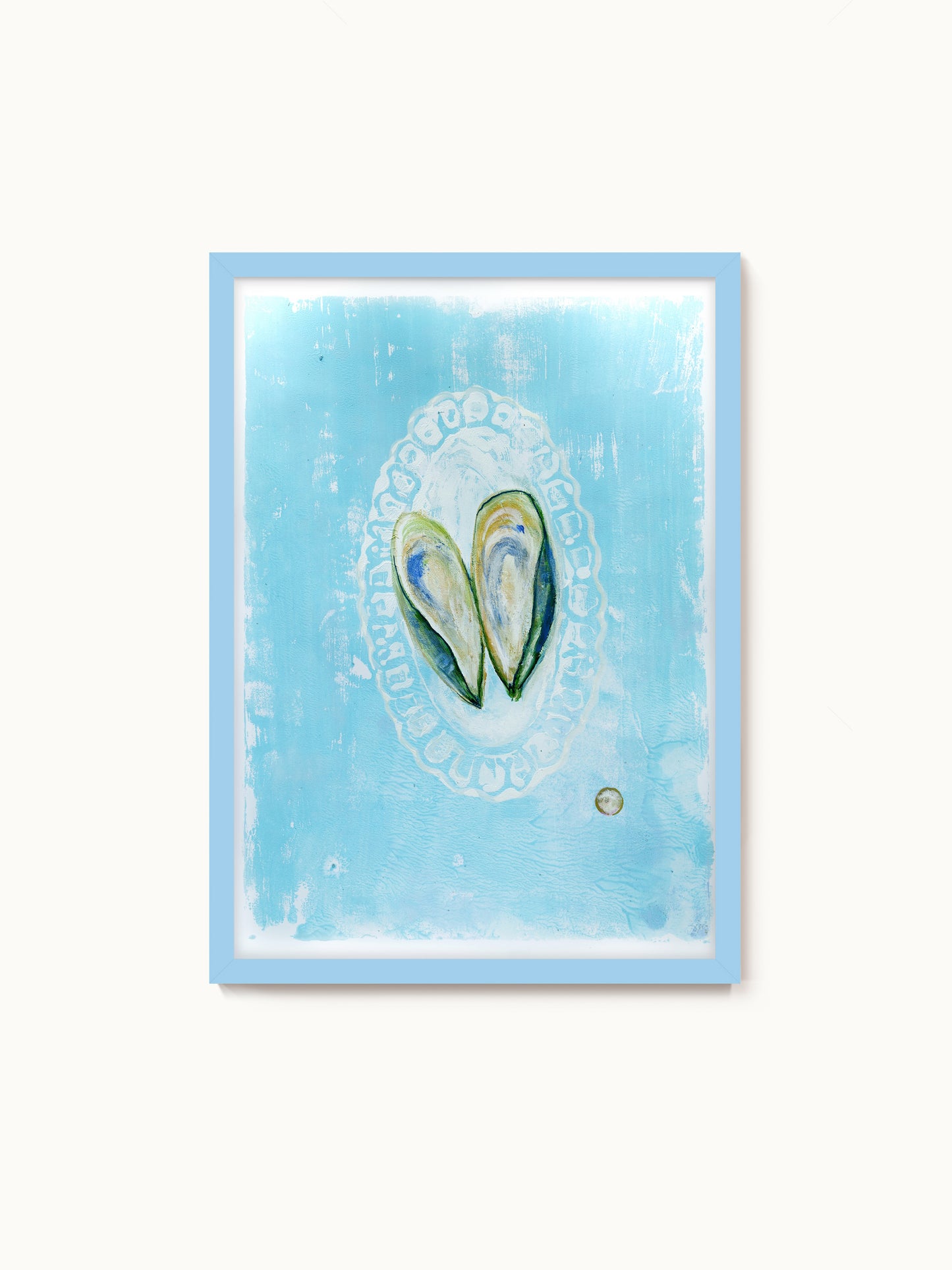 Kunstdruck „Zwei Muscheln“ | Design by Lisa Geyer