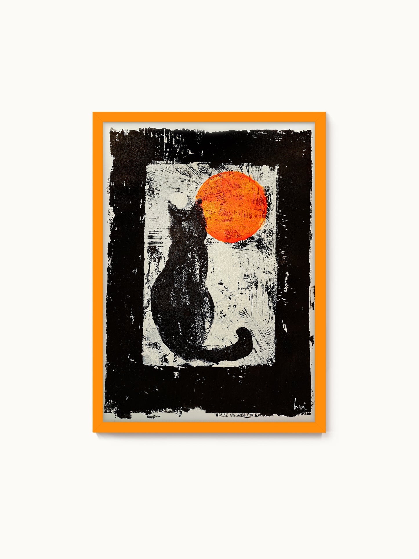 Kunstdruck „Die Katze“ | Design by Lisa Geyer