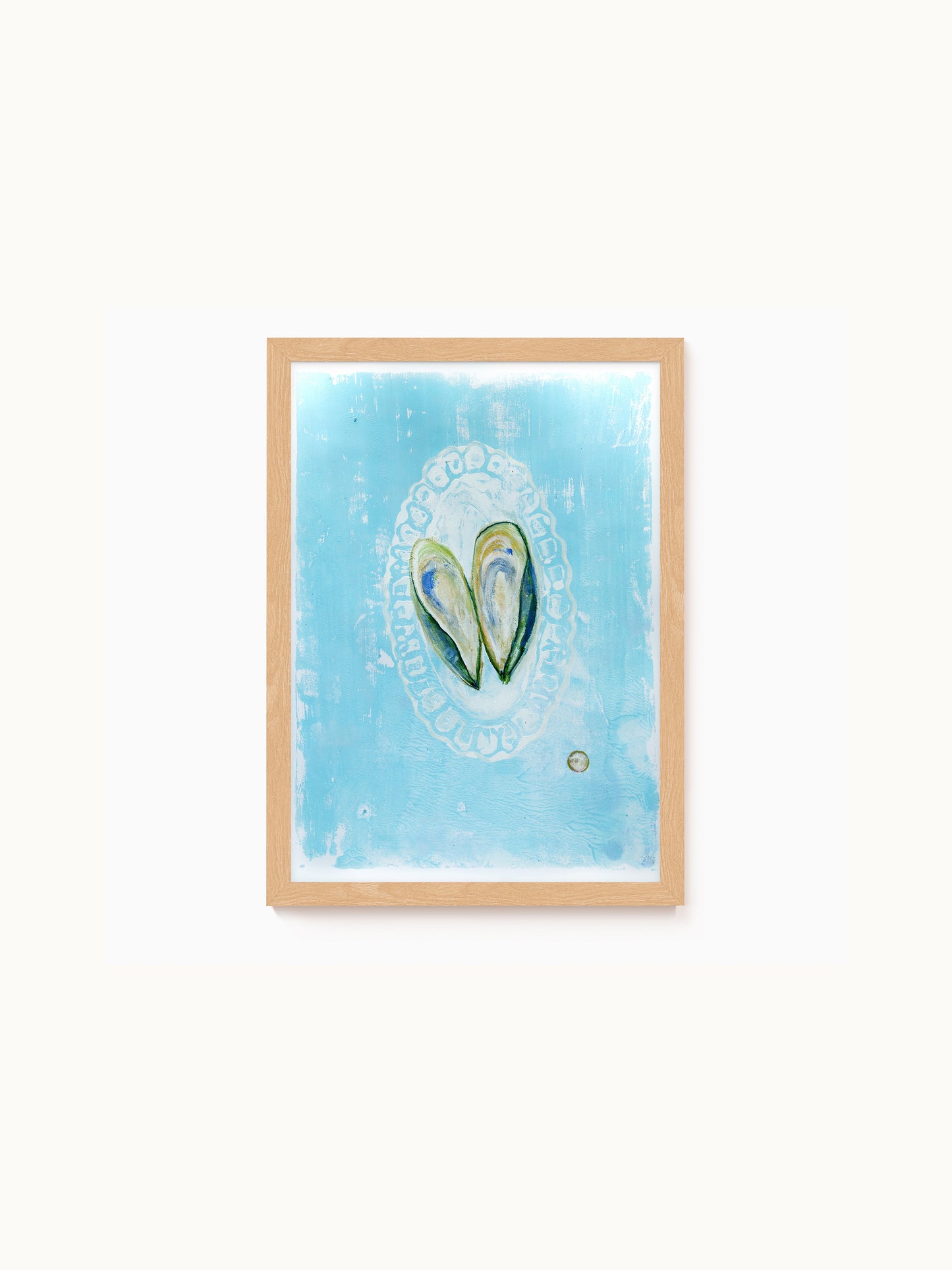Kunstdruck „Zwei Muscheln“ | Design by Lisa Geyer