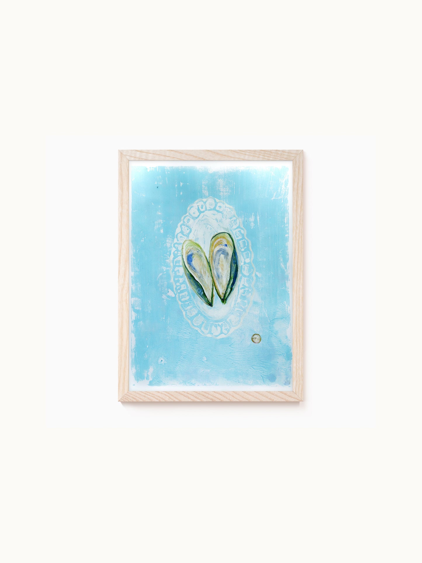 Kunstdruck „Zwei Muscheln“ | Design by Lisa Geyer