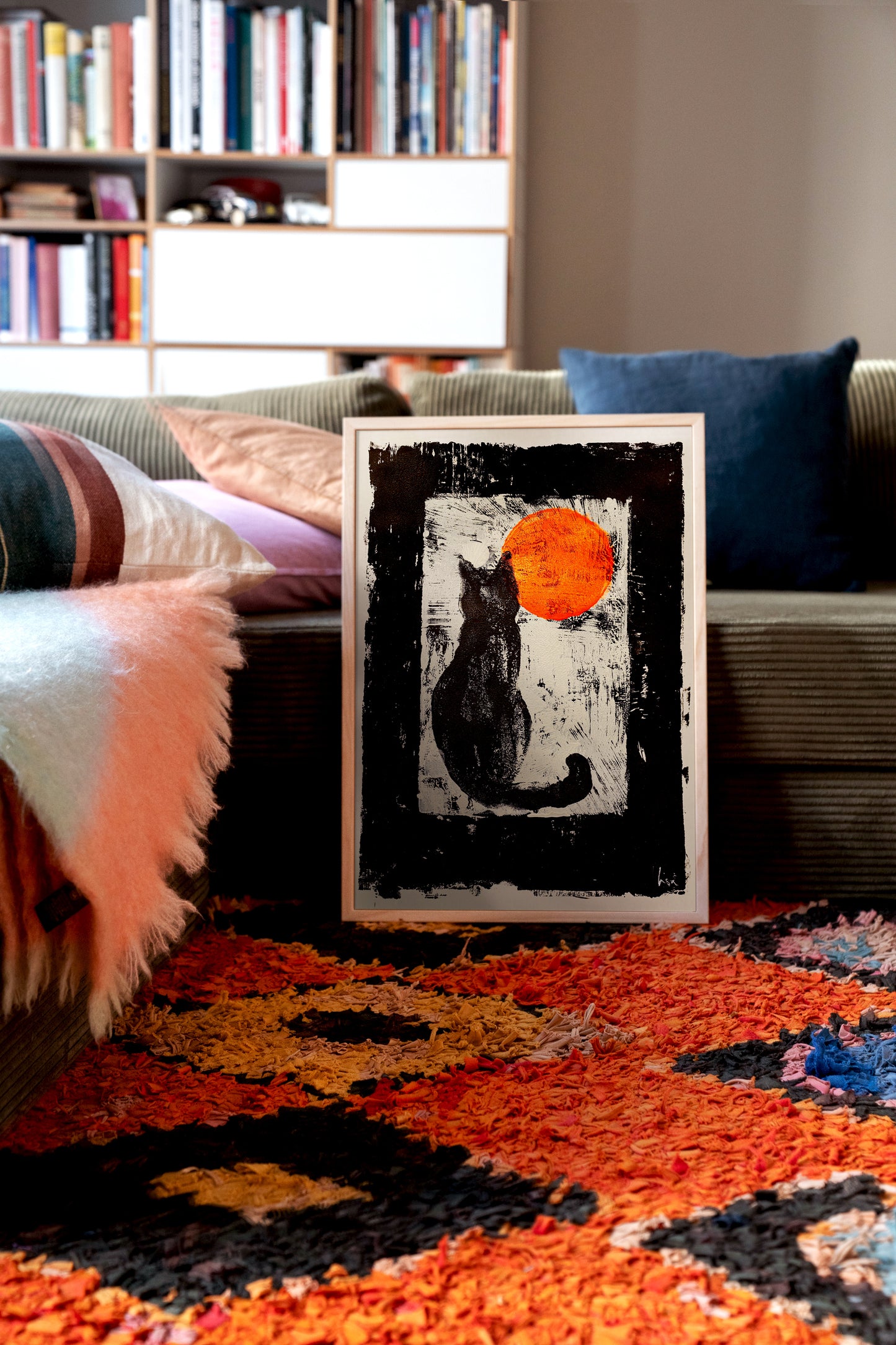 Kunstdruck „Die Katze“ | Design by Lisa Geyer