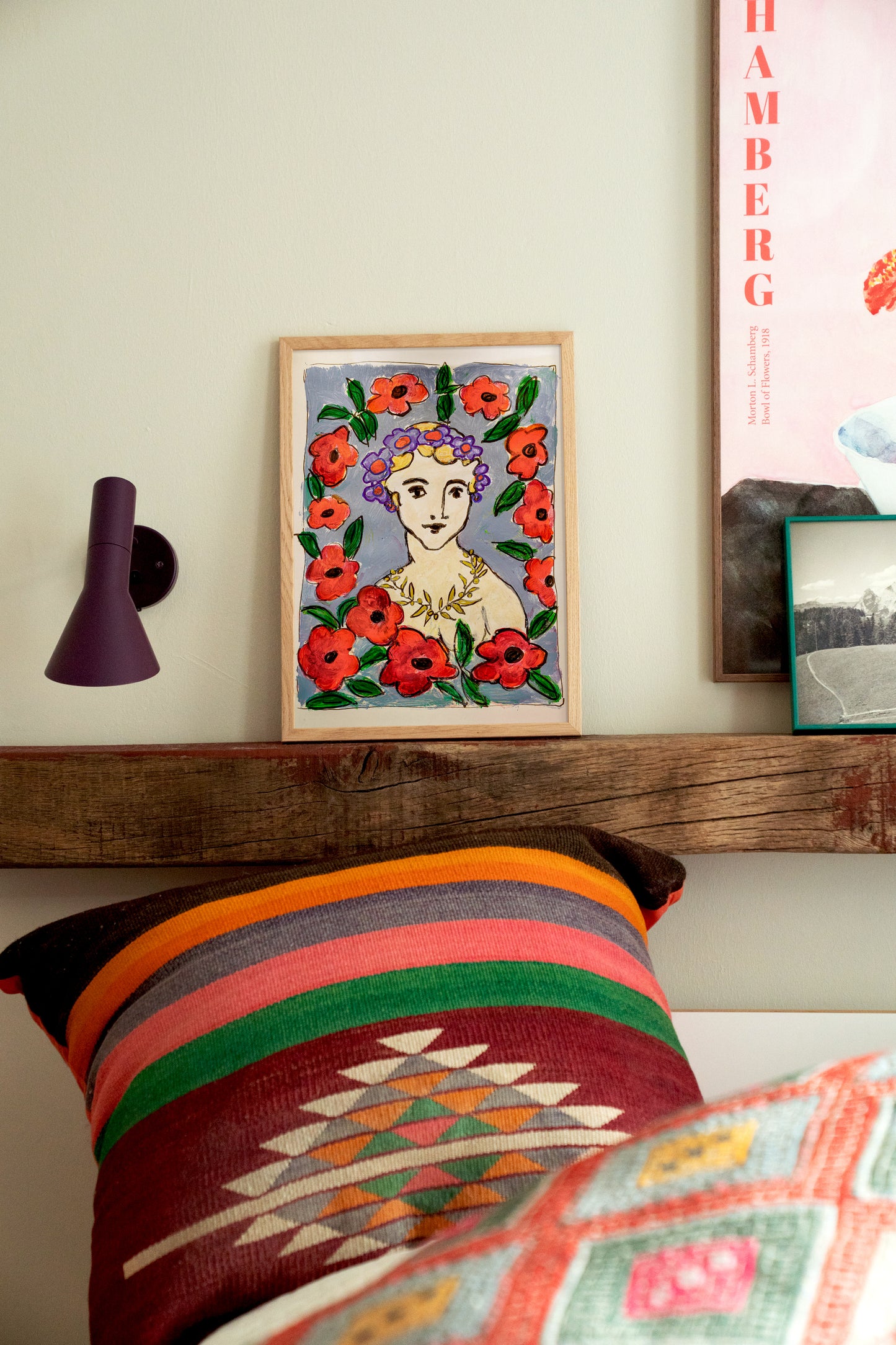 Kunstdruck „Lady in Flowers“ | Design by Lisa Geyer