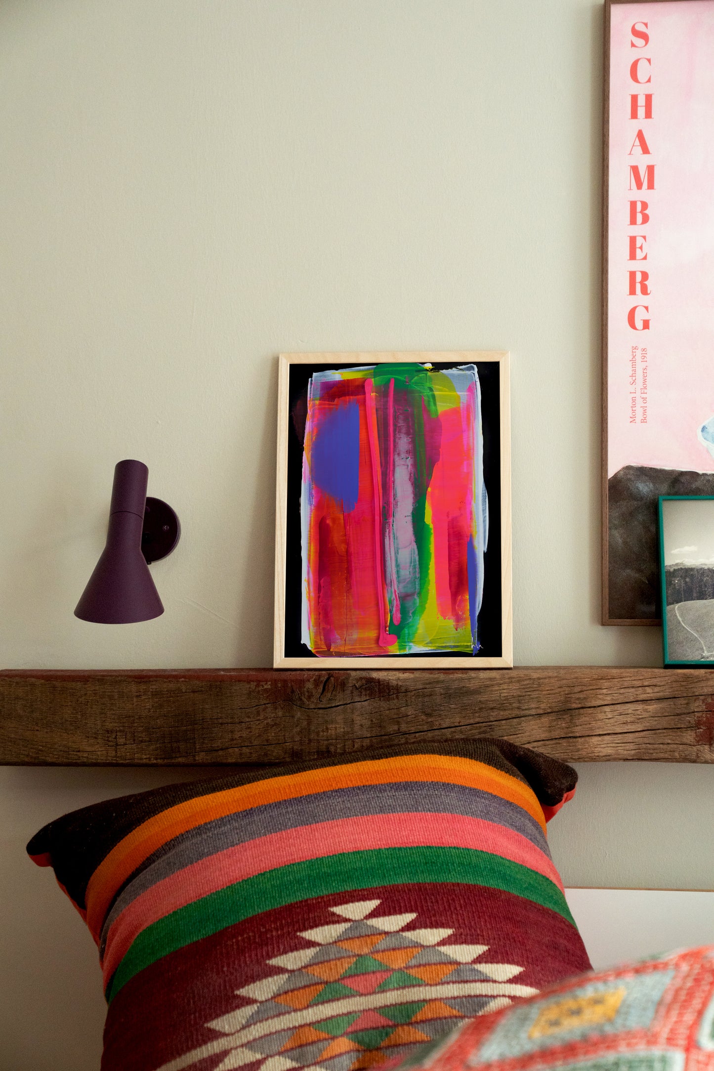 Kunstdruck: „Stripes Neon“ | Design by Lisa Geyer