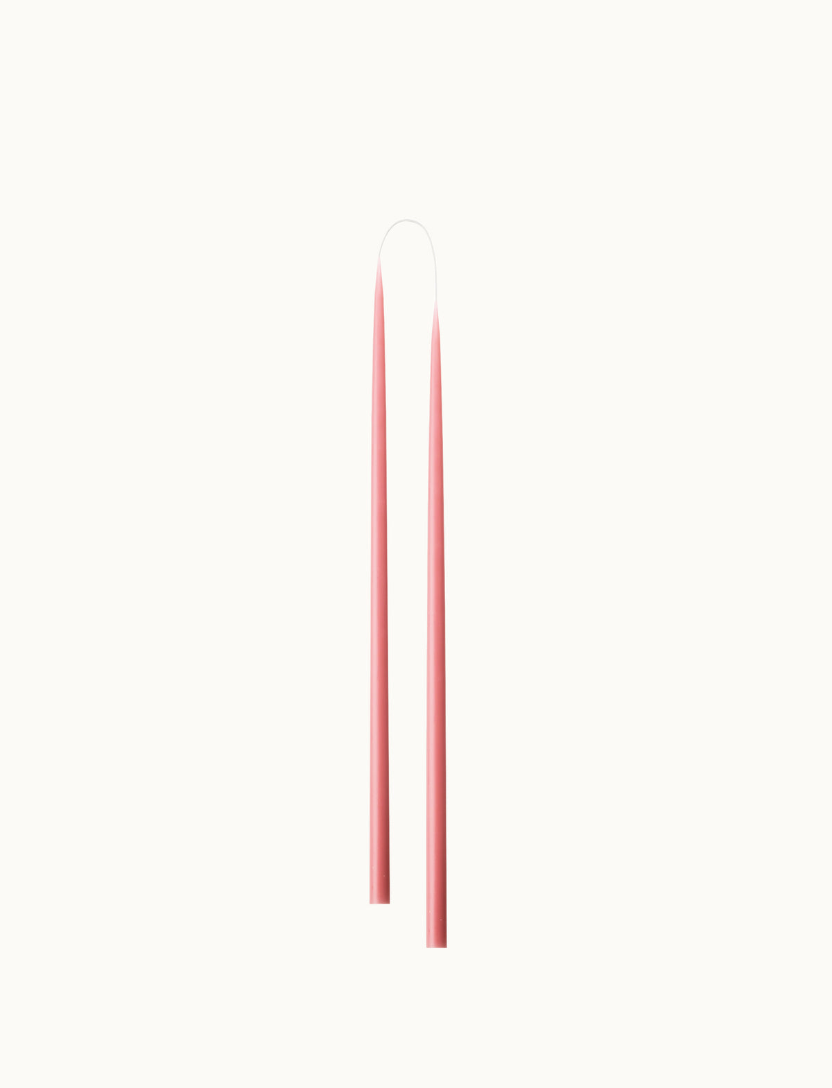Slim Hand Dipped Candles 2er Paar 28 cm | Dark Old Rose von Kunstindustrien