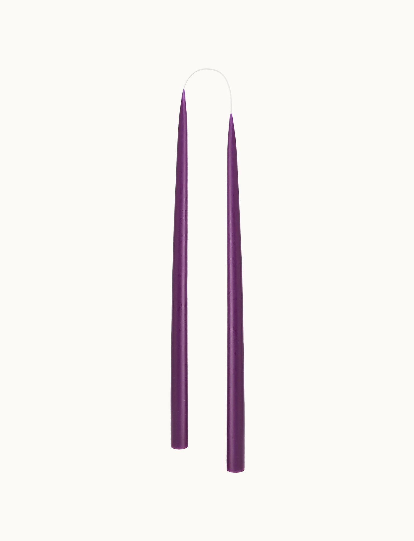 Hand Dipped Candles 2er Set 35 cm | Violet von Kunstindustrien