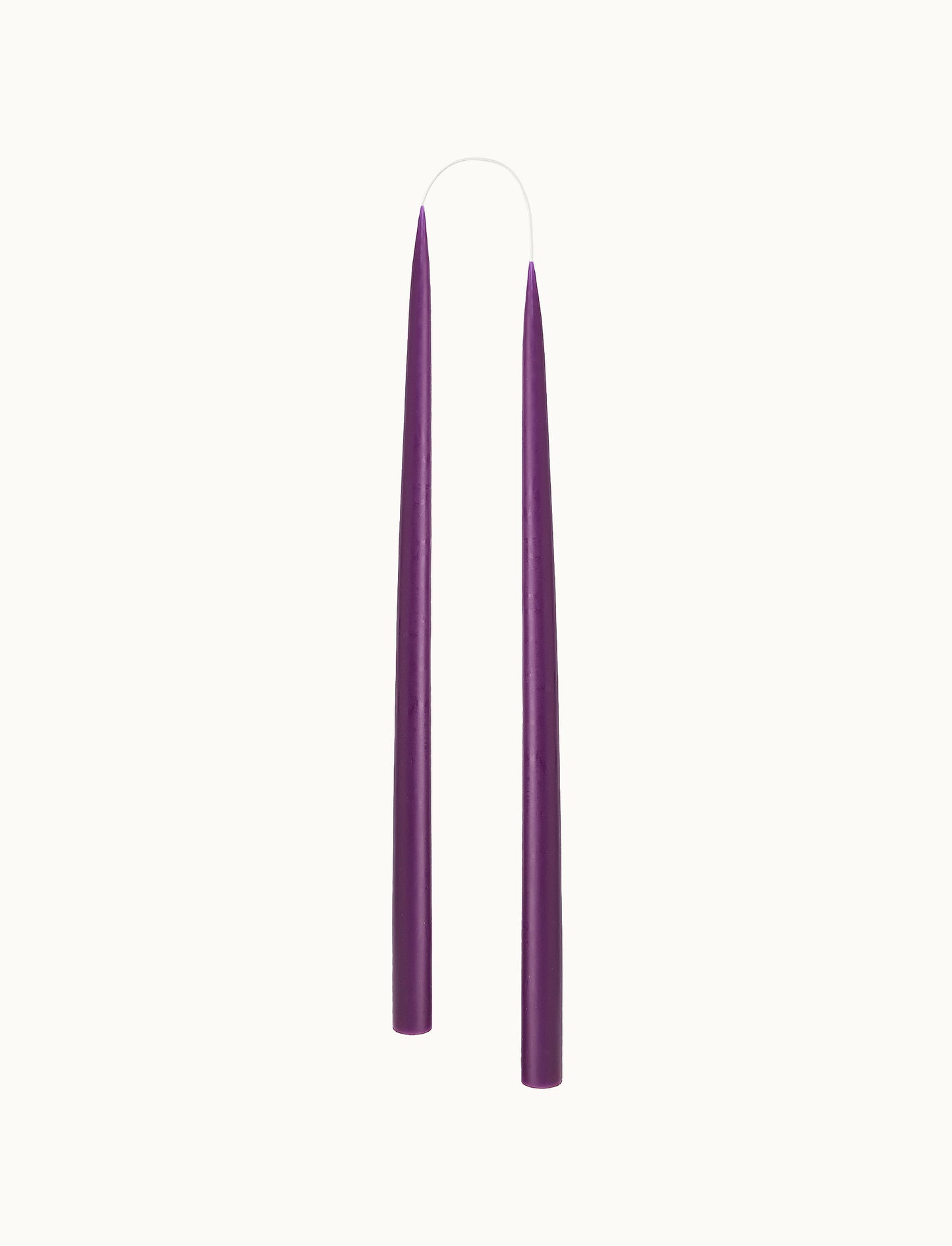 Hand Dipped Candles 2er Set 35 cm | Violet von Kunstindustrien