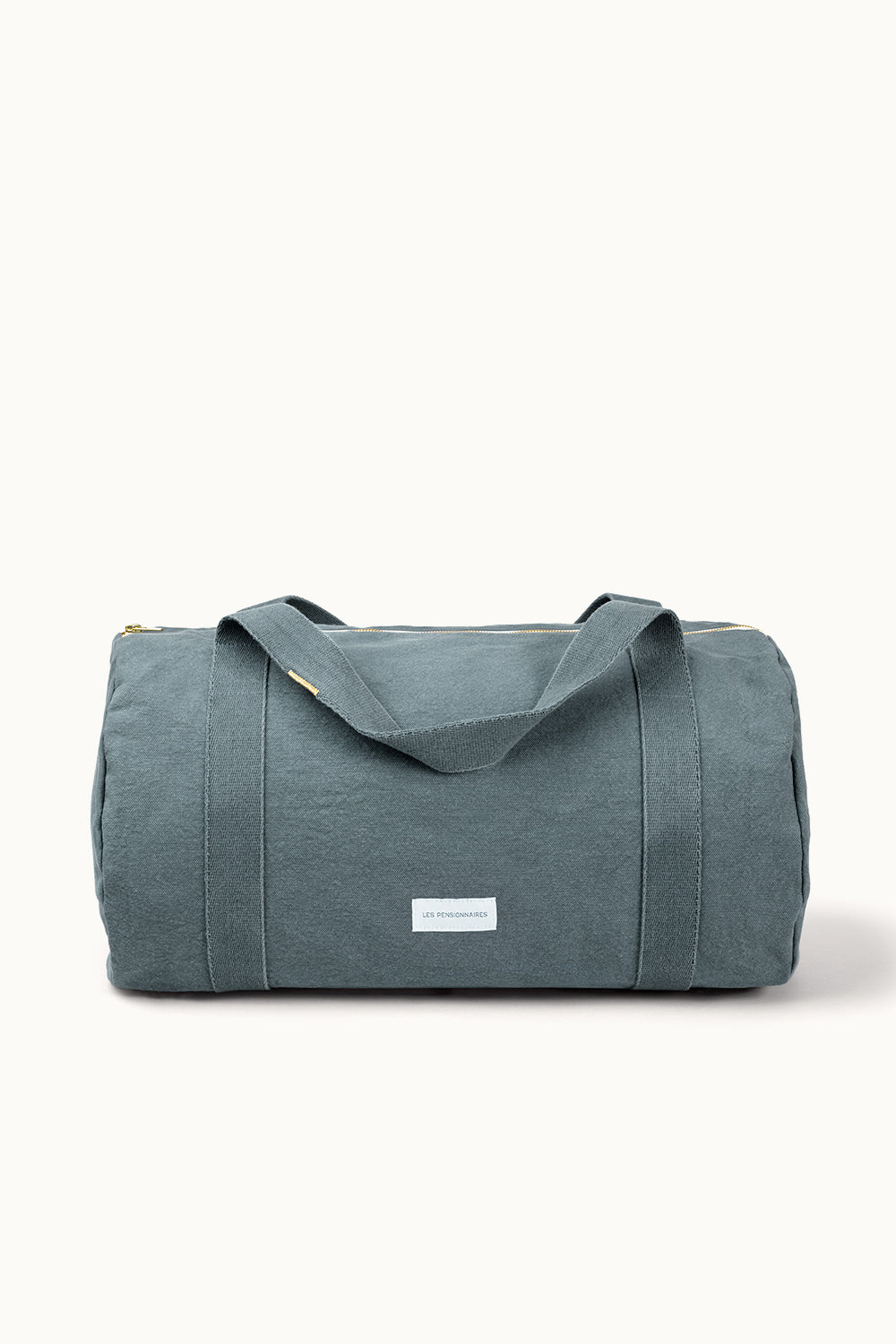 Weekender Bowling Bag | Bio-Baumwolle in Horizon Blue von Les Pensionnaires