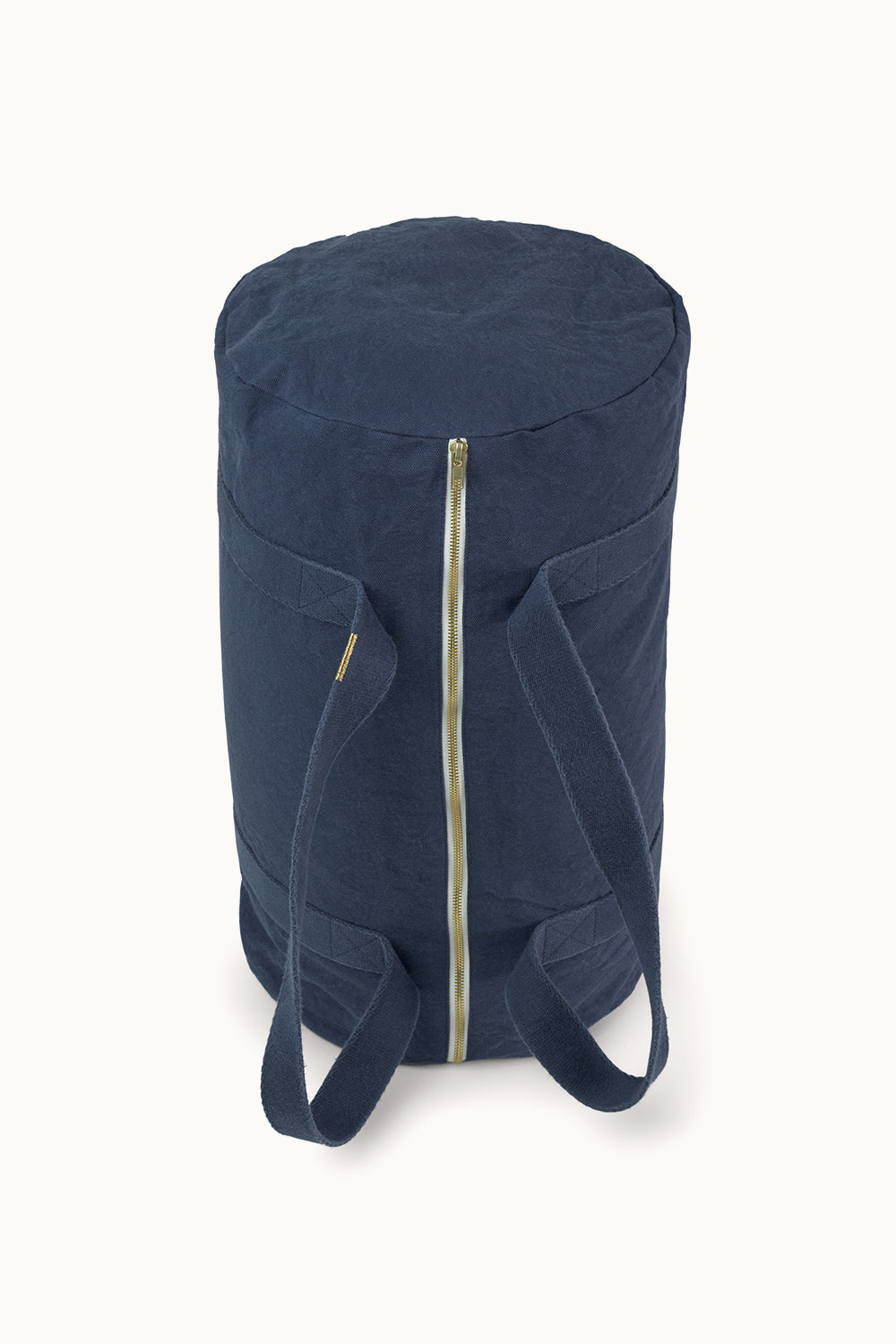 Weekender Bowling Bag | Bio-Baumwolle in Storm Blue von Les Pensionnaires