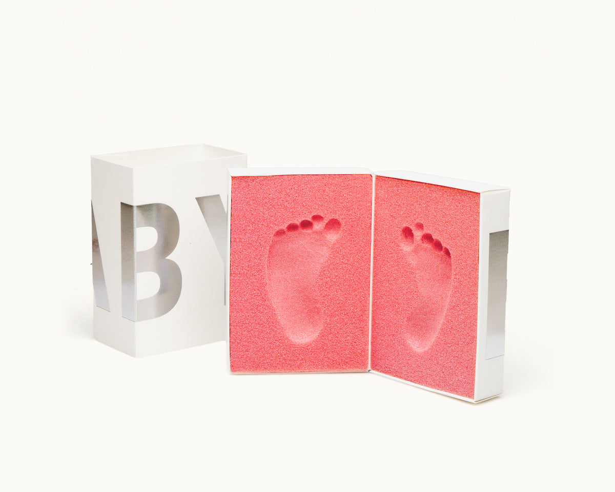 Baby Fußabdruck-Set | Erinnerungs-Box von Marlies von Soden