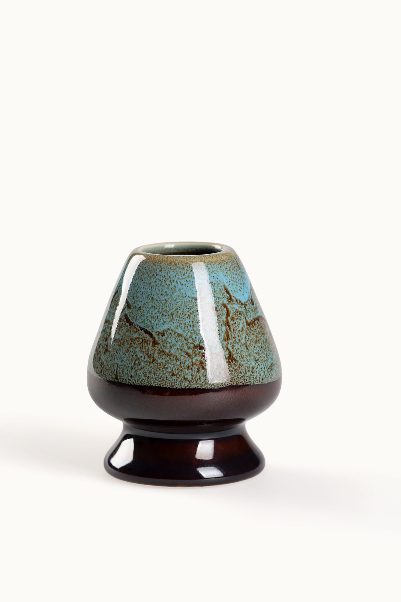 Matcha-Besenhalter Lagune