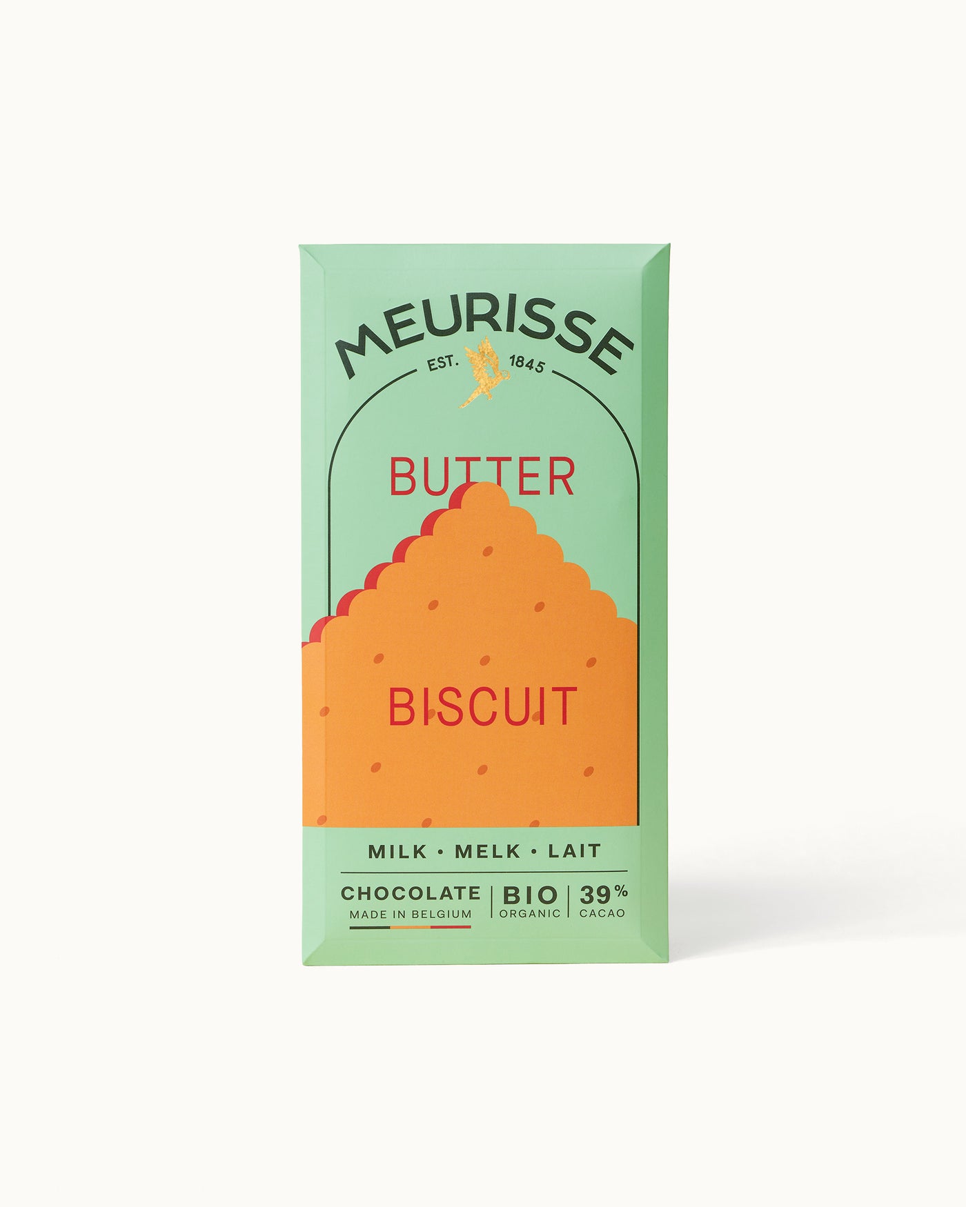 BIO Milchschokolade | Butterkeks von Meurisse