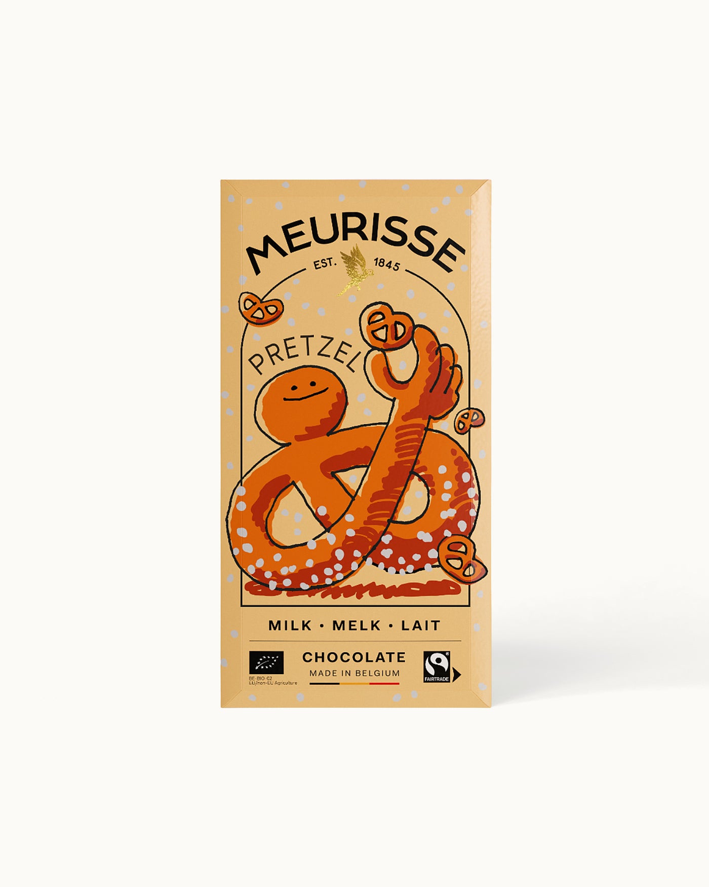 BIO Milchschokolade | Pretzels von Meurisse