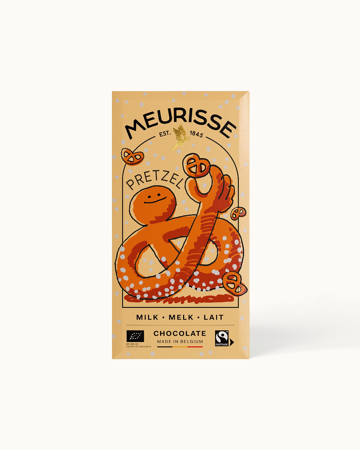 BIO Milchschokolade | Pretzels von Meurisse