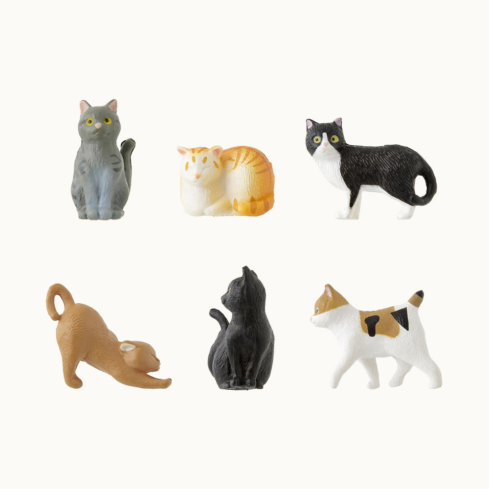 Magnete Mini Cats | 6er-Set von Midori