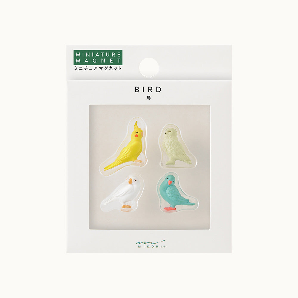 Magnete Mini Birds | 4er-Set von Midori