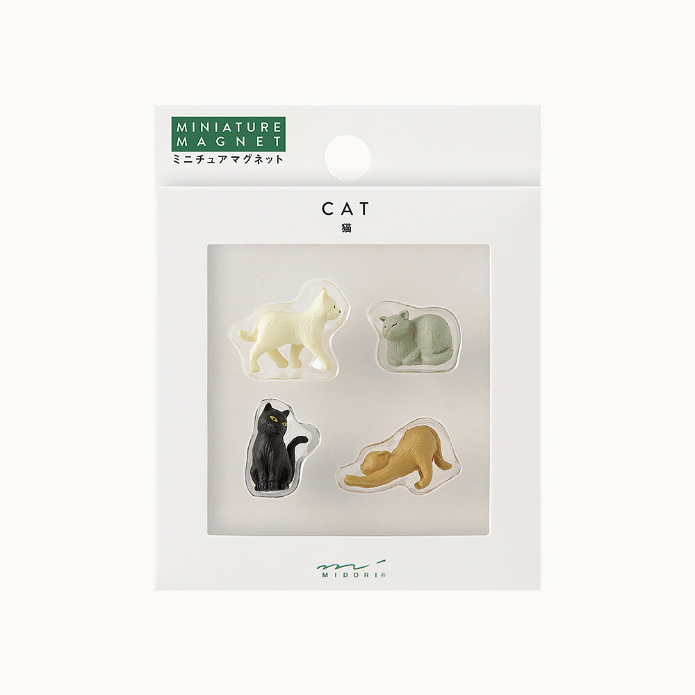 Magnete Mini Cats| 4er-Set von Midori