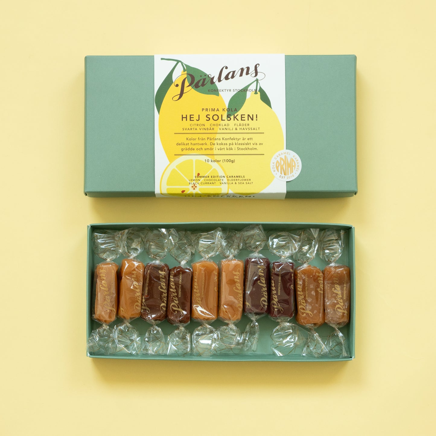 Karamell Geschenkbox Summer Edition | 10 Stück von Pärlans